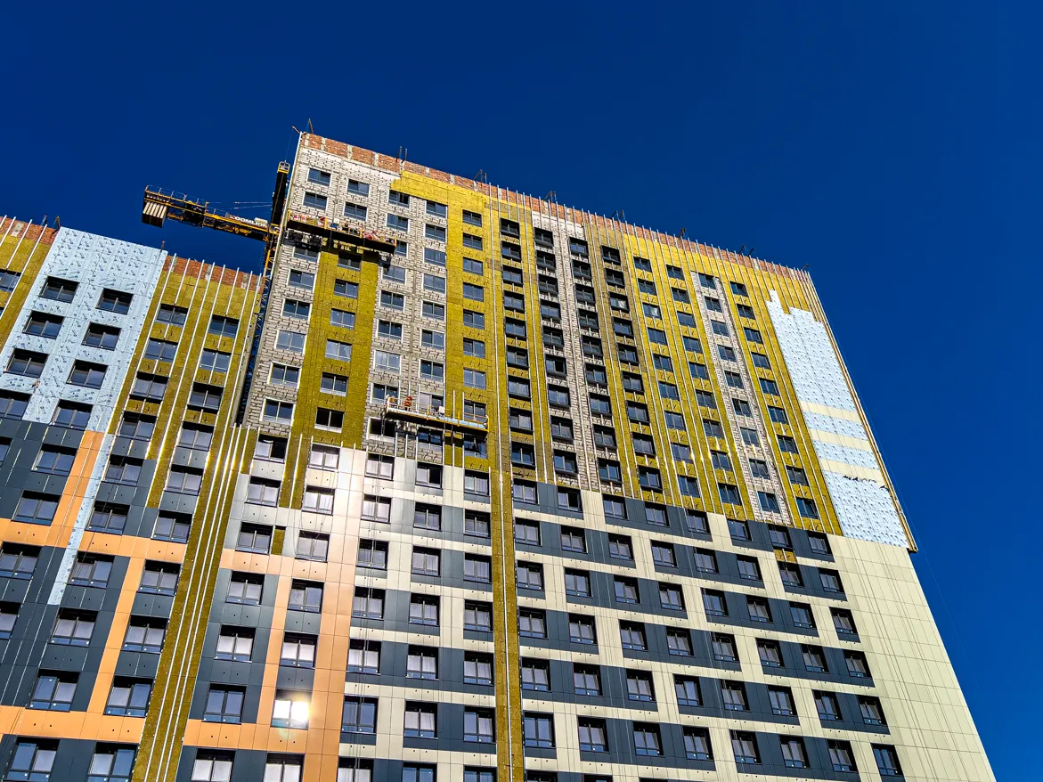 ЖК Frame (Фрейм) ход строительства