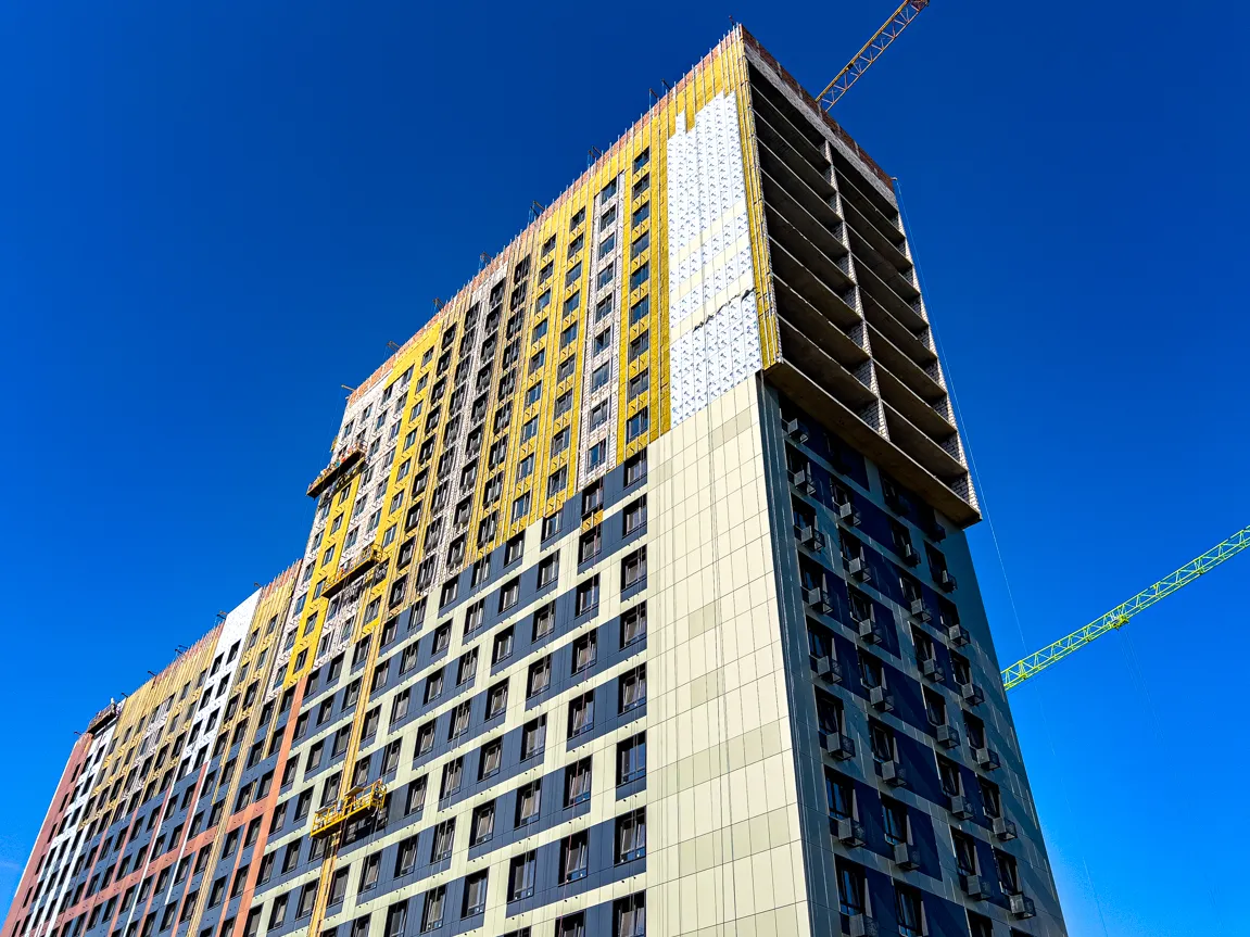 ЖК Frame (Фрейм) ход строительства