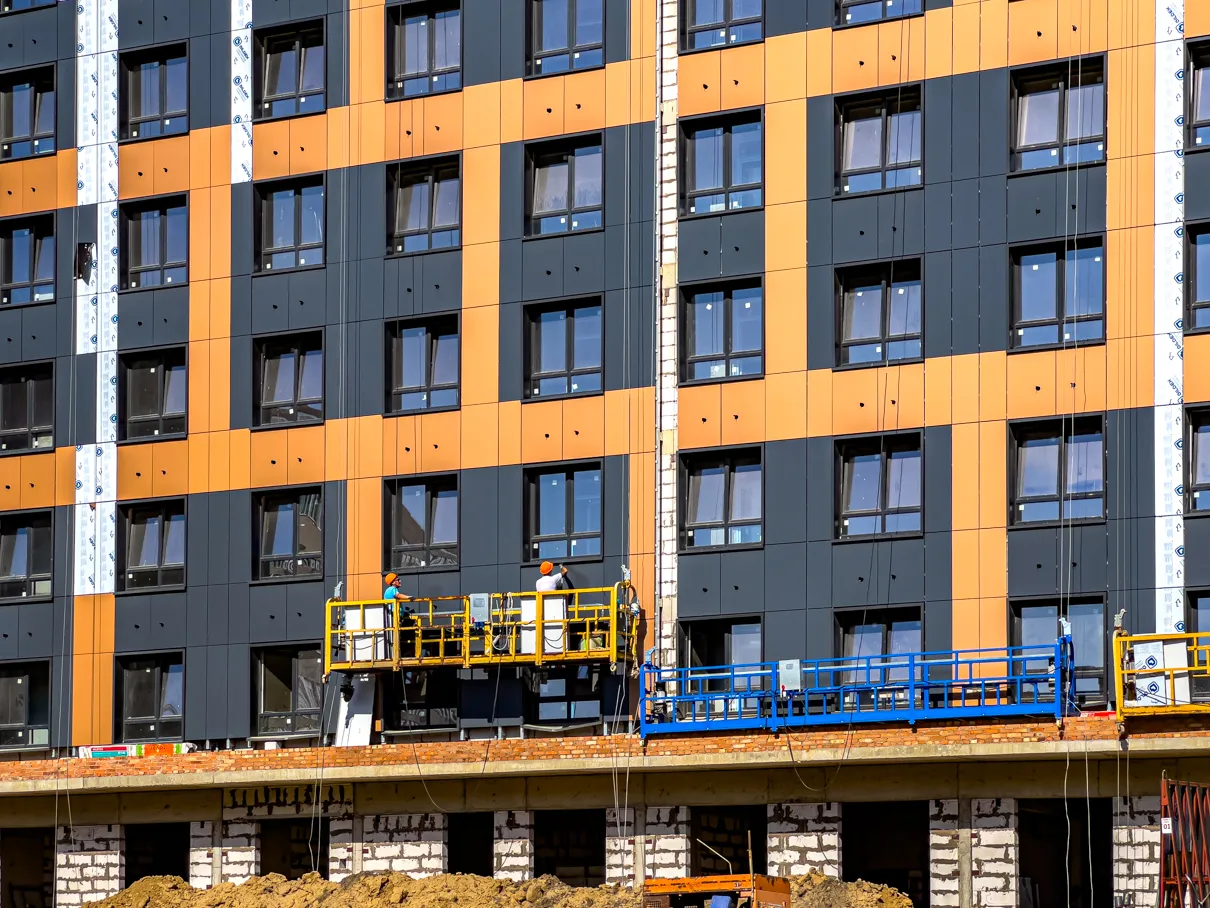 ЖК Frame (Фрейм) ход строительства