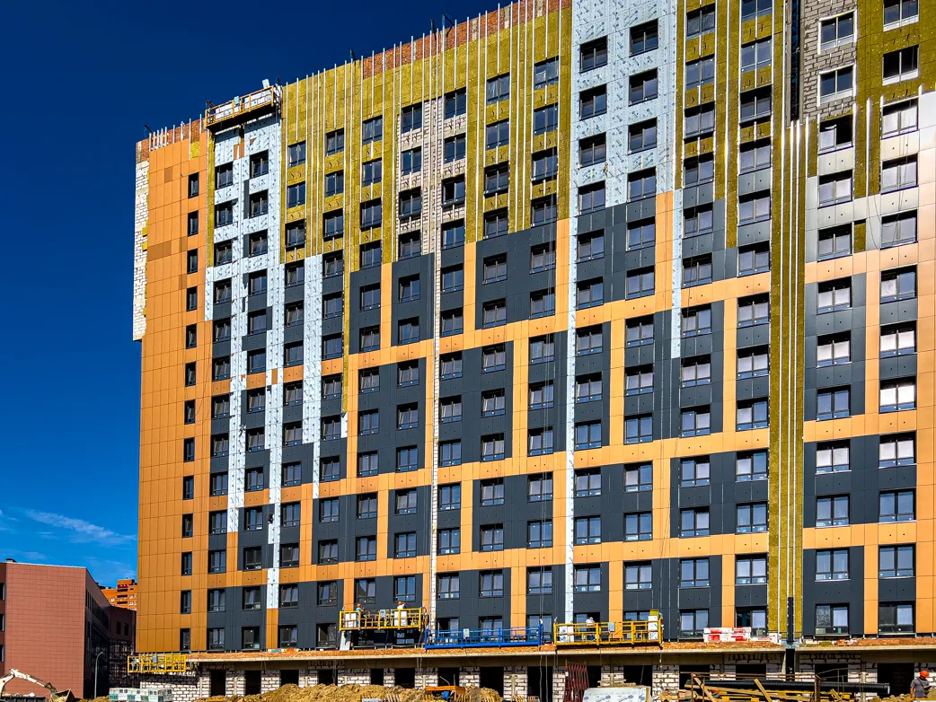 ЖК Frame (Фрейм) ход строительства