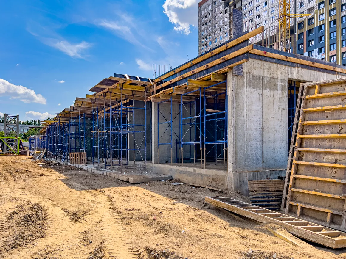 ЖК Frame (Фрейм) ход строительства