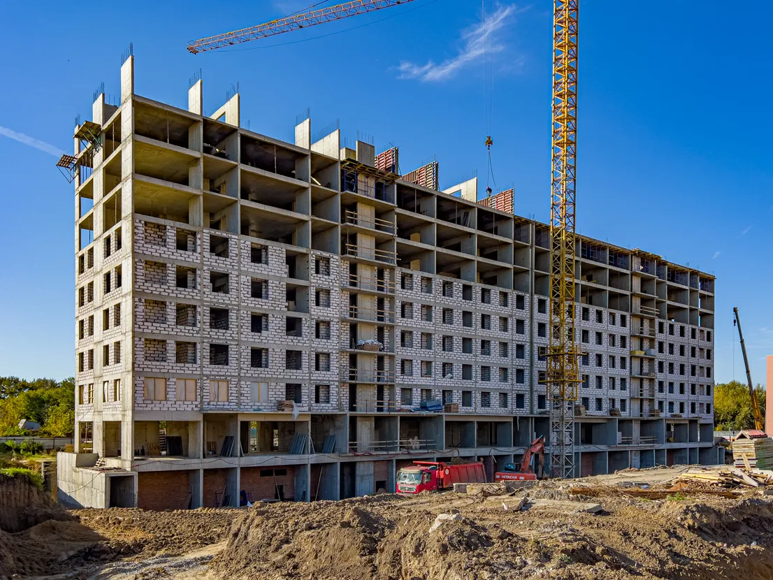 ЖК Frame (Фрейм) ход строительства