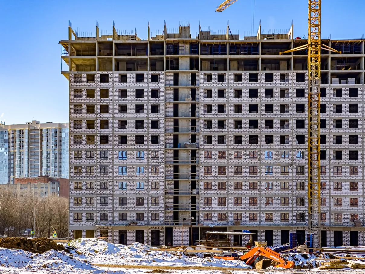 ЖК Frame (Фрейм) ход строительства