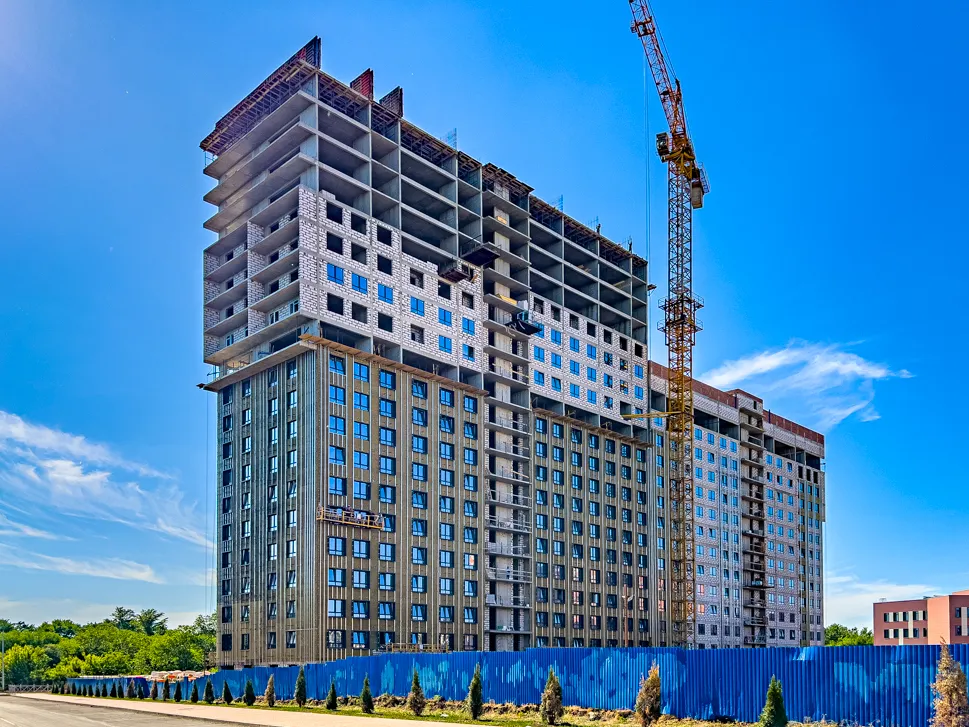 ЖК Frame (Фрейм) ход строительства