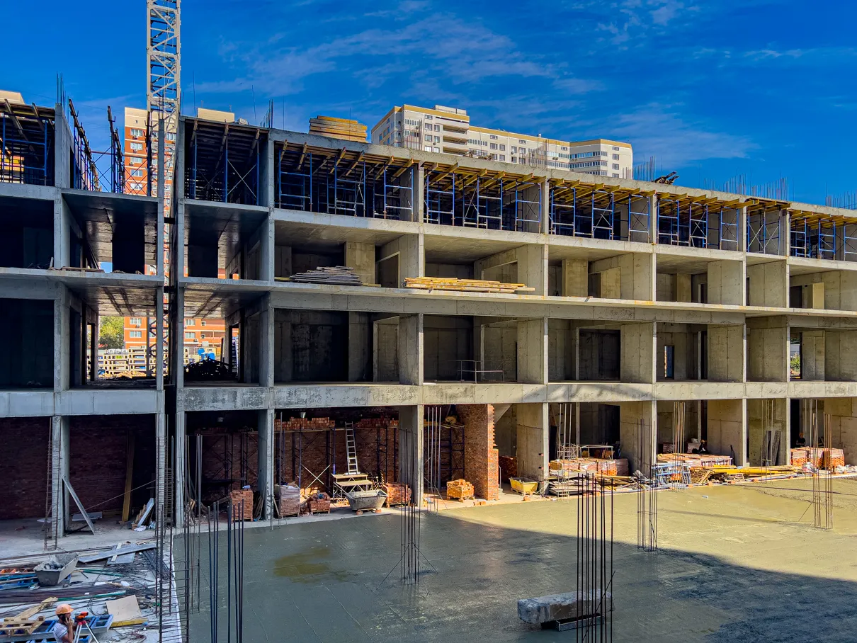 ЖК Frame (Фрейм) ход строительства