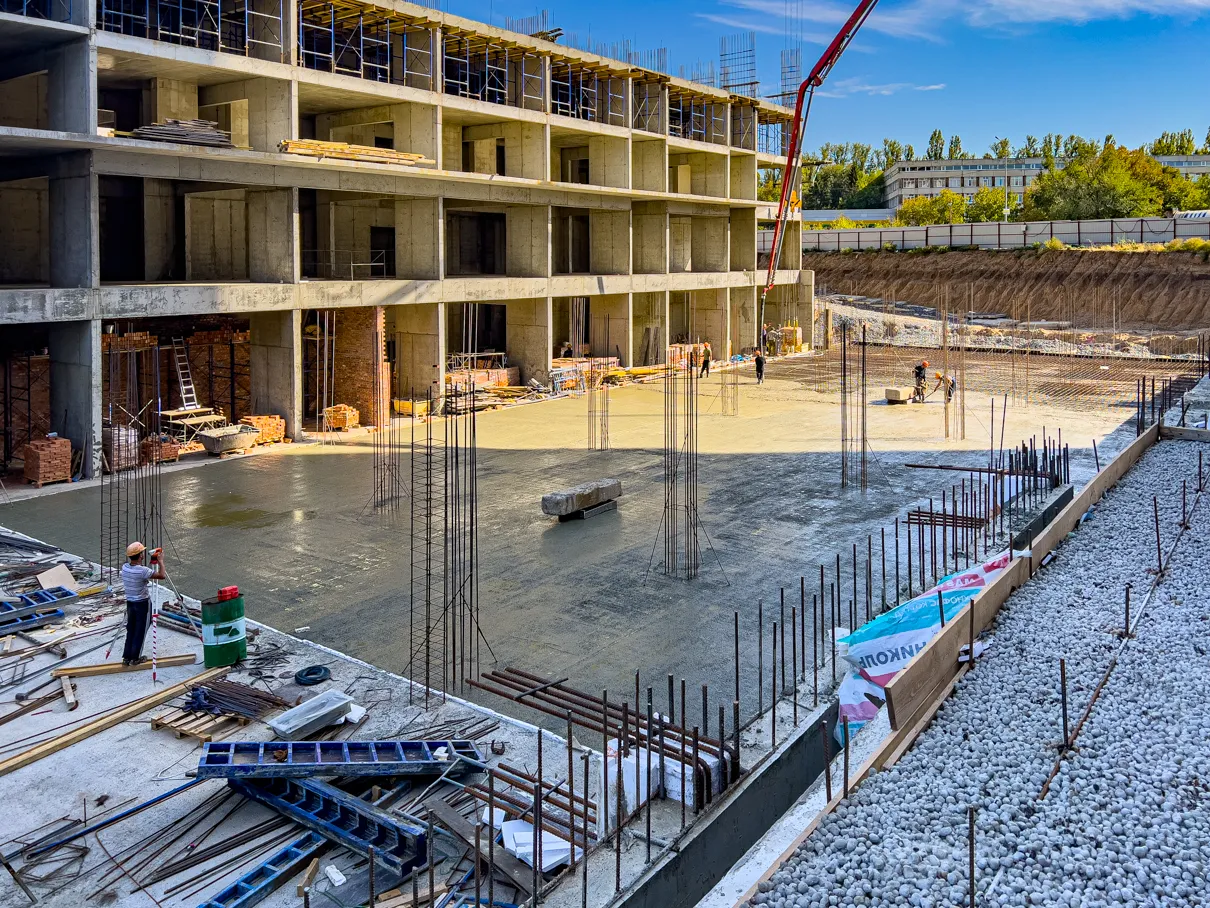 ЖК Frame (Фрейм) ход строительства