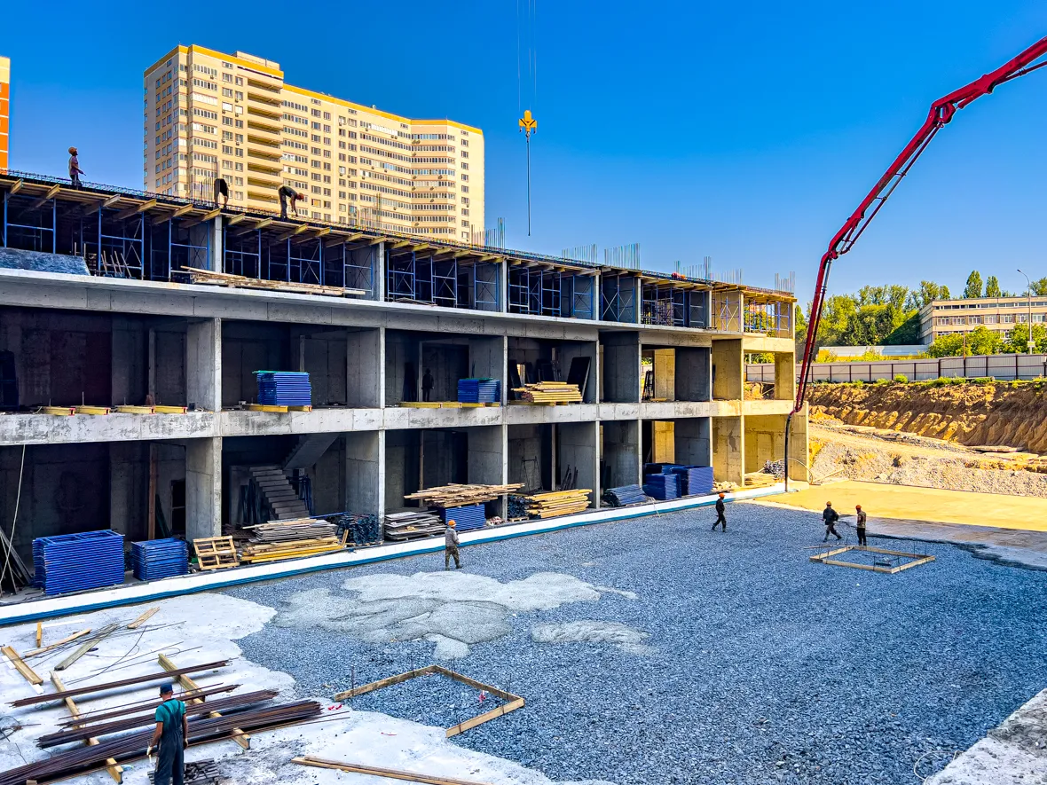 ЖК Frame (Фрейм) ход строительства