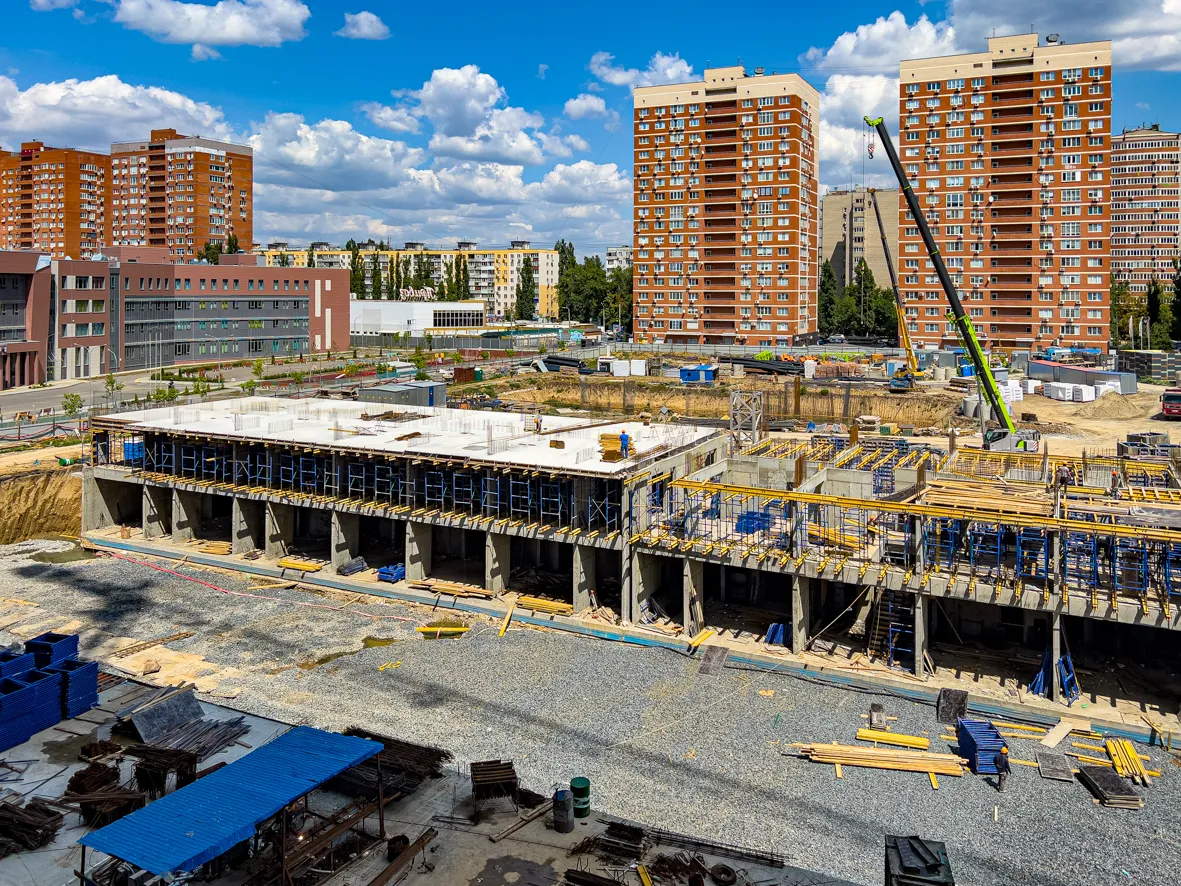 ЖК Frame (Фрейм) ход строительства