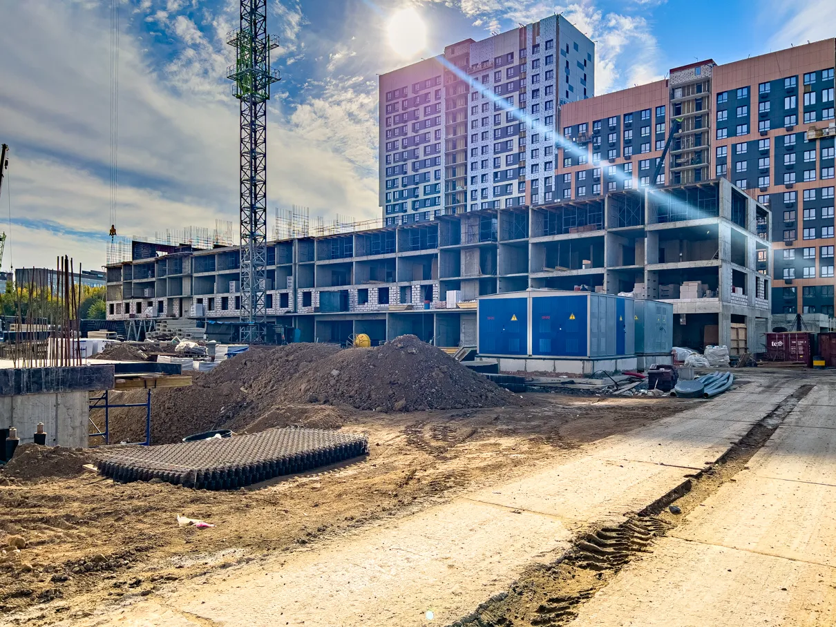 ЖК Frame (Фрейм) ход строительства