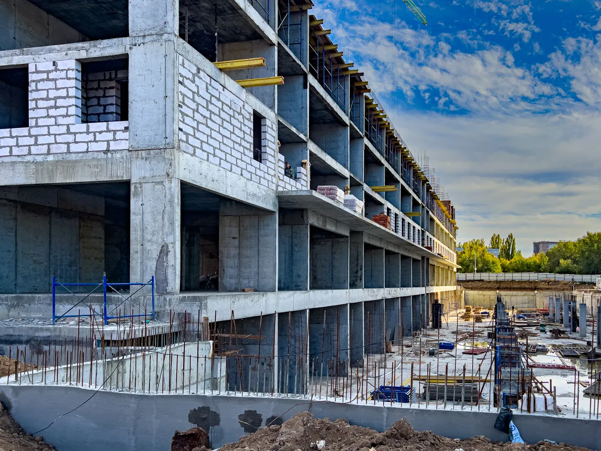 ЖК Frame (Фрейм) ход строительства