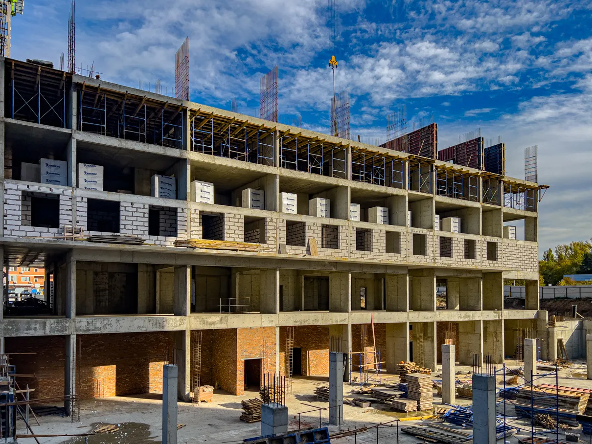 ЖК Frame (Фрейм) ход строительства