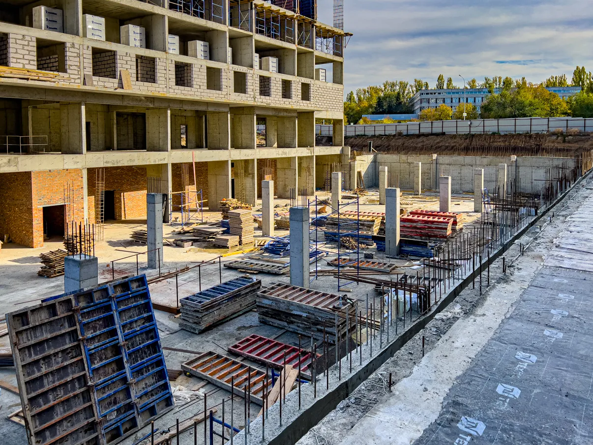 ЖК Frame (Фрейм) ход строительства