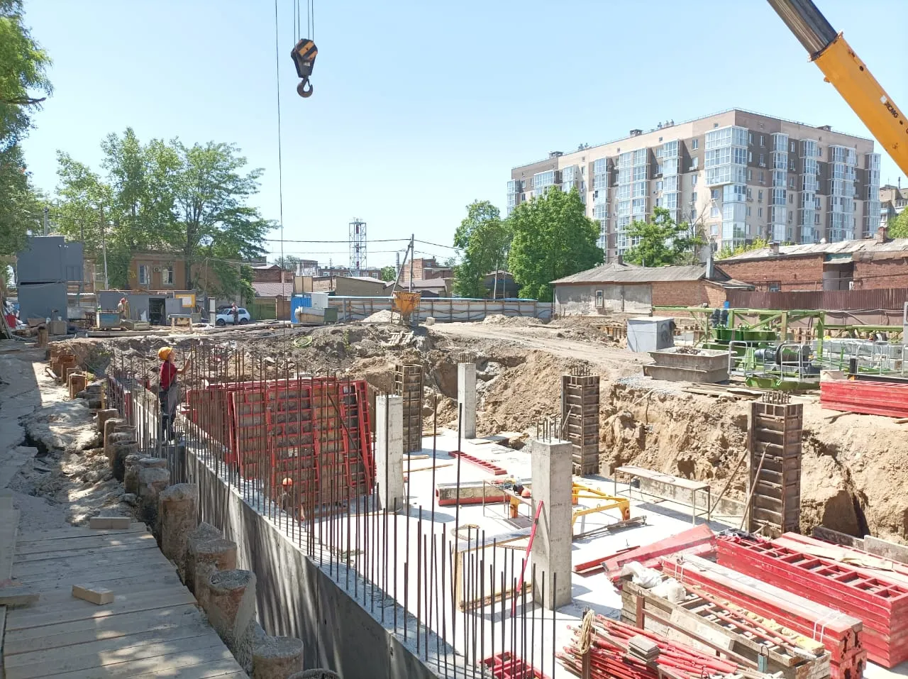 ЖК Белая вилла ход строительства