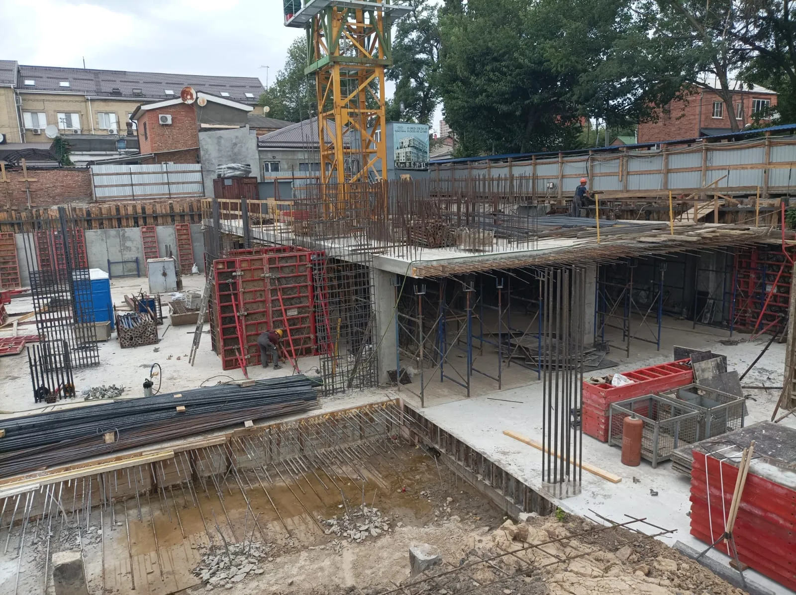 ЖК Белая вилла ход строительства