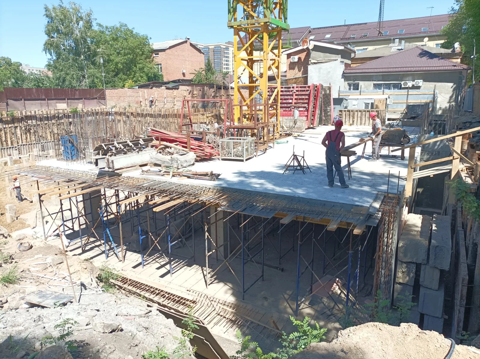 ЖК Белая вилла ход строительства