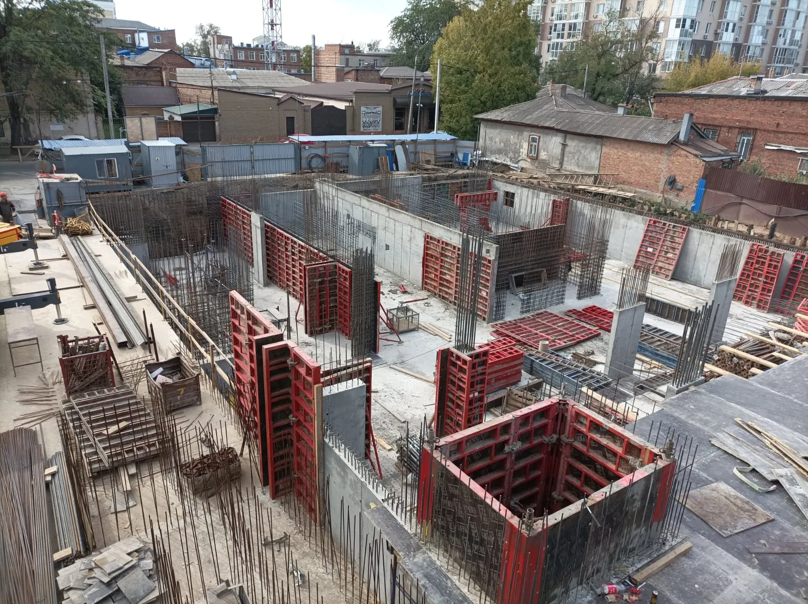 ЖК Белая вилла ход строительства