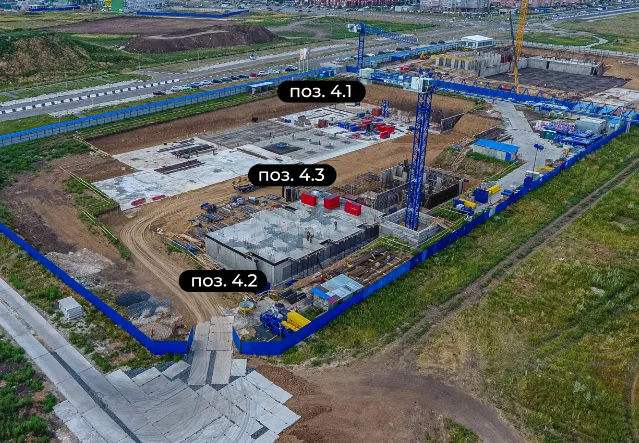 ЖК "Западные Аллеи" ход строительства