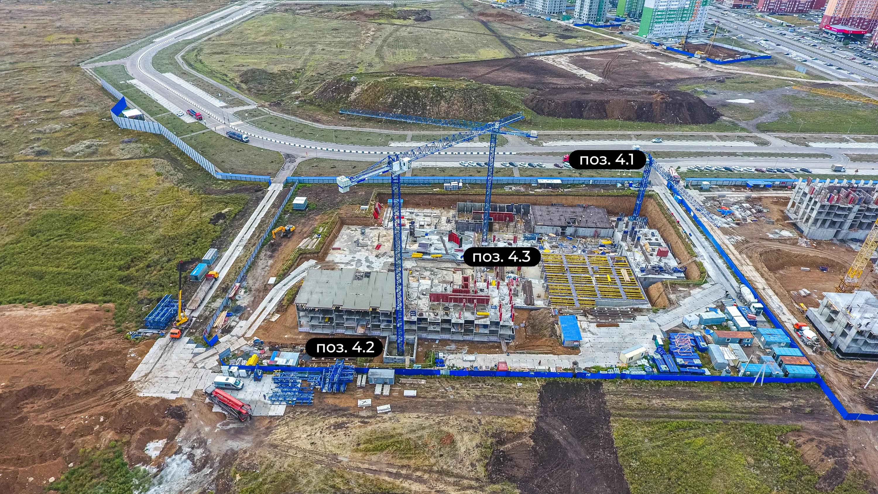 ЖК "Западные Аллеи" ход строительства