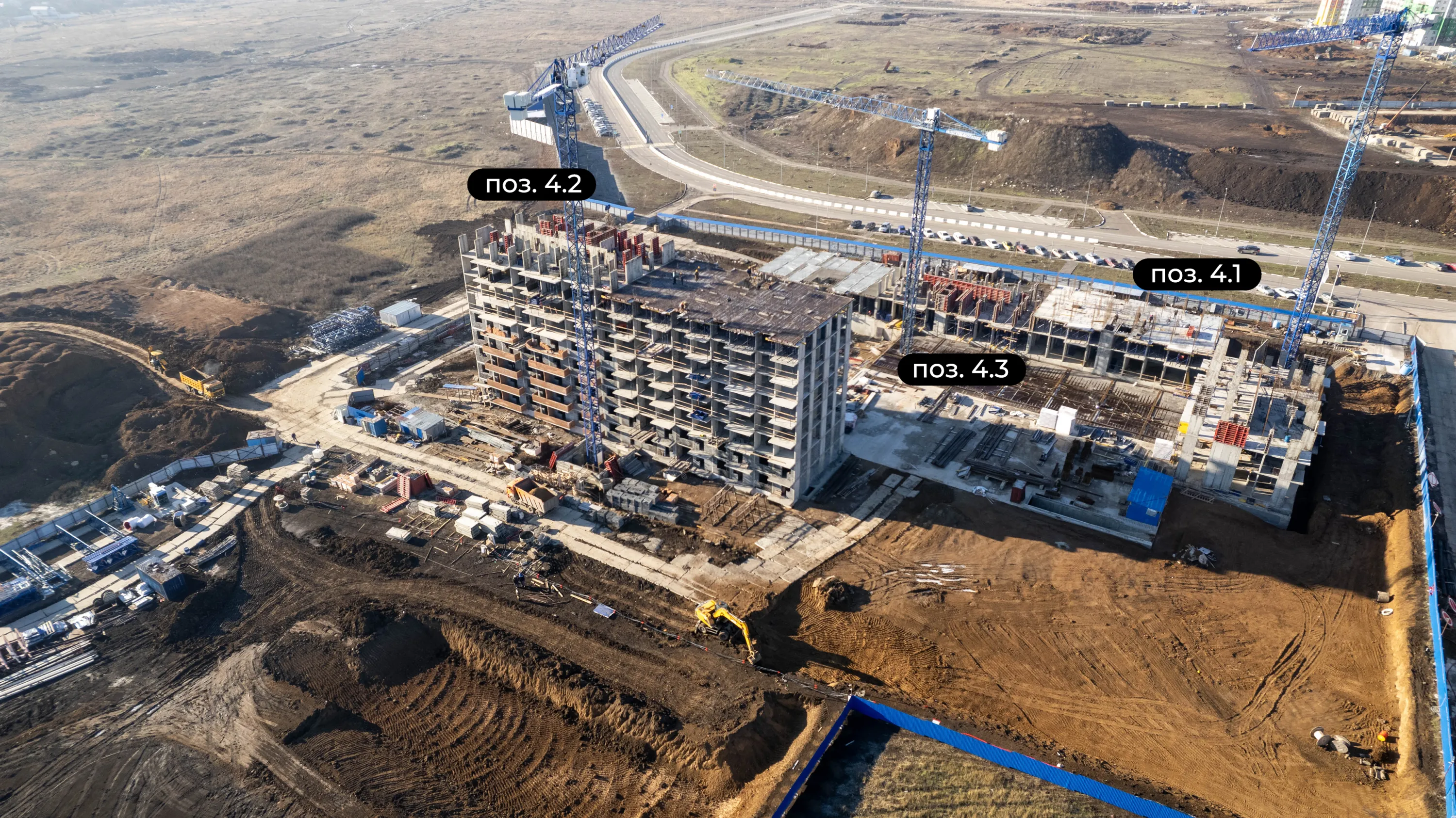 ЖК "Западные Аллеи" ход строительства