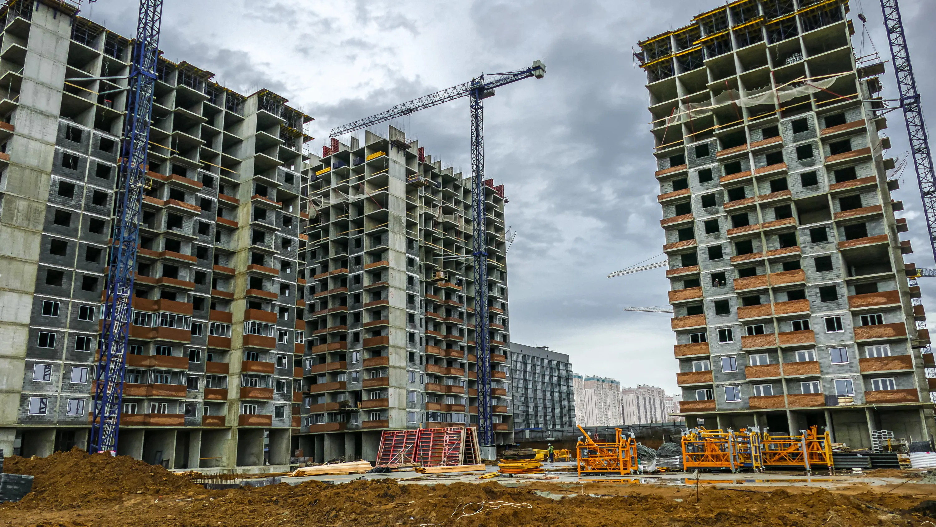 ЖК "Западные Аллеи" ход строительства