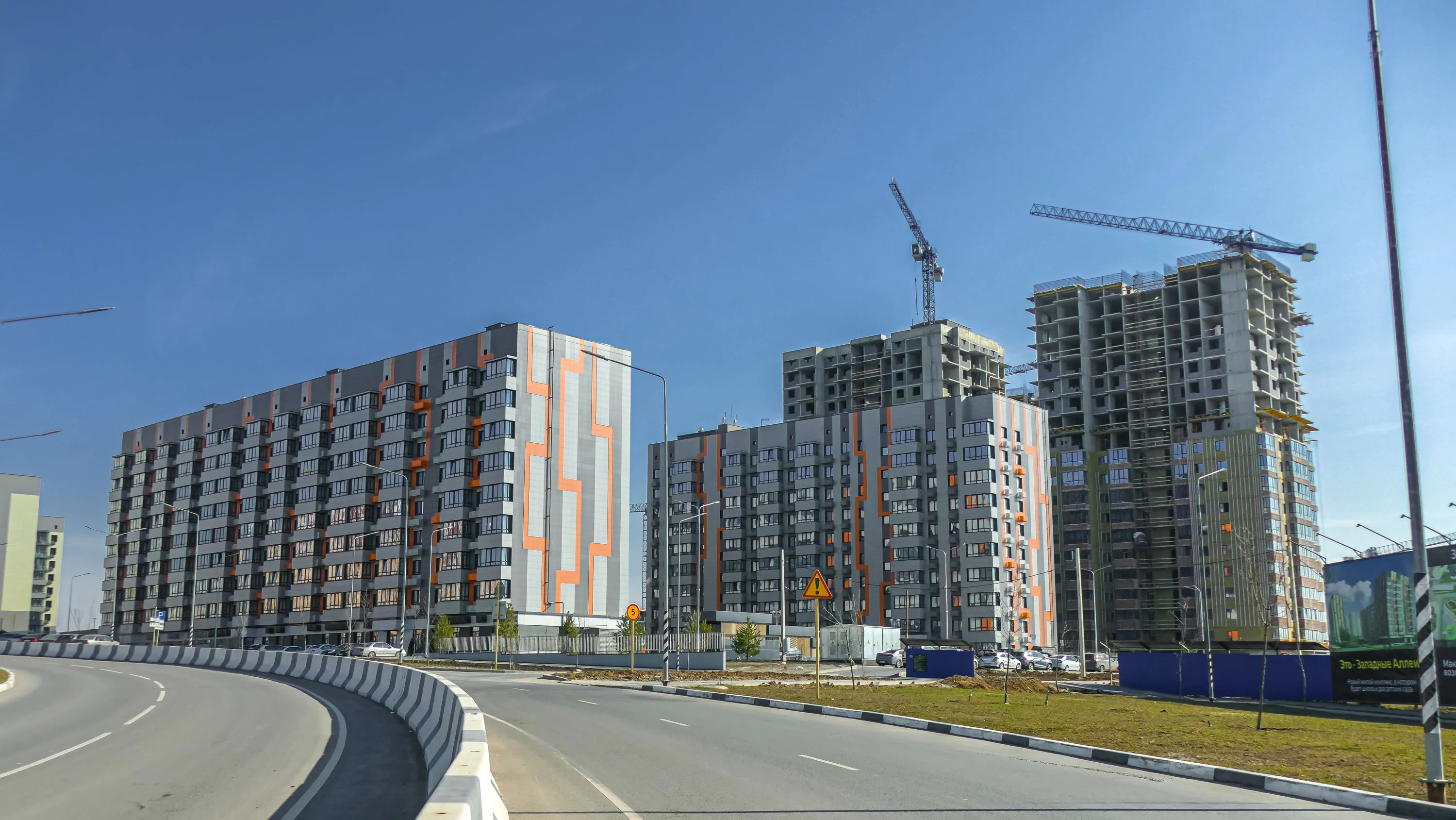 ЖК "Западные Аллеи" ход строительства