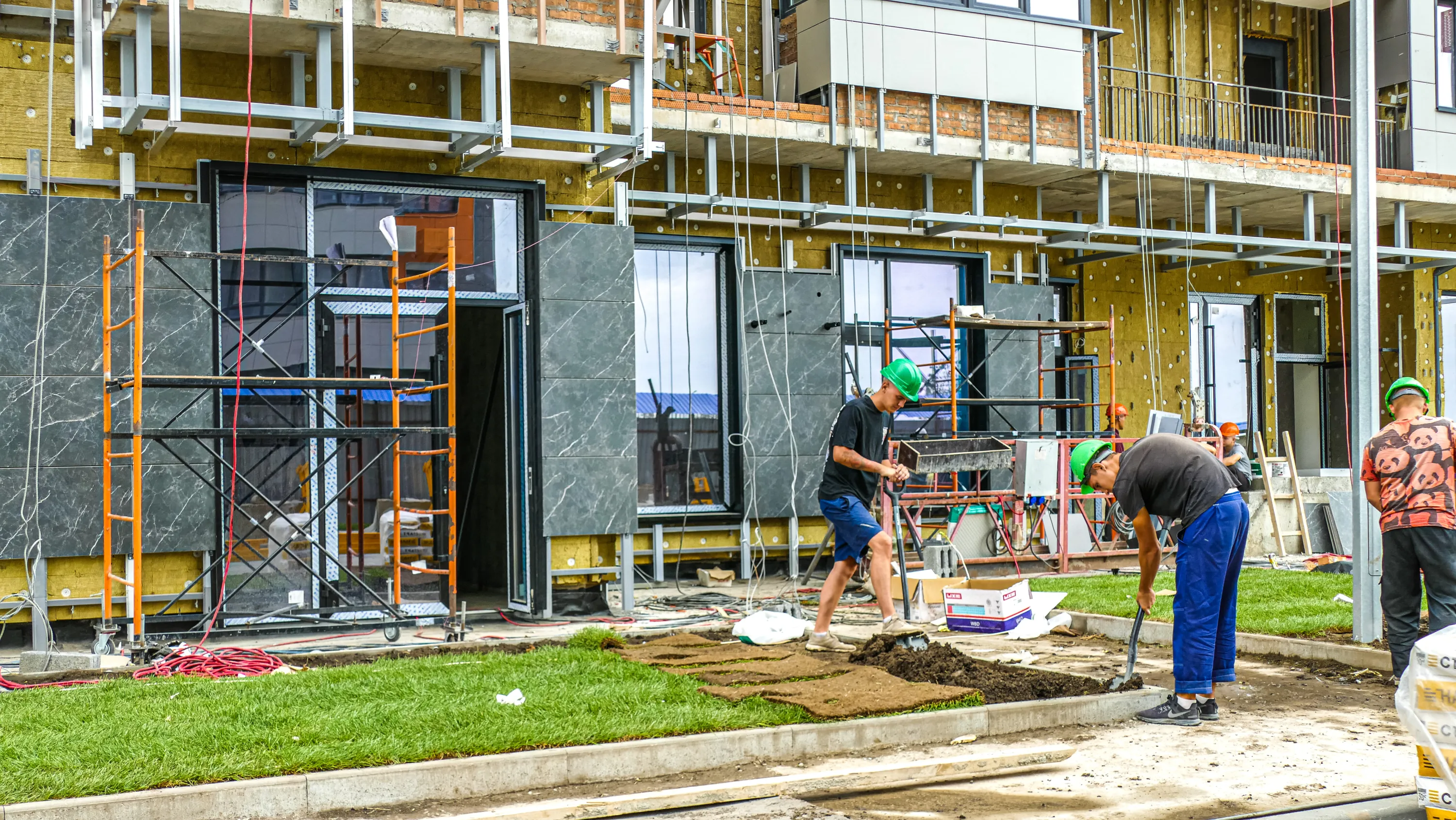 ЖК "Западные Аллеи" ход строительства