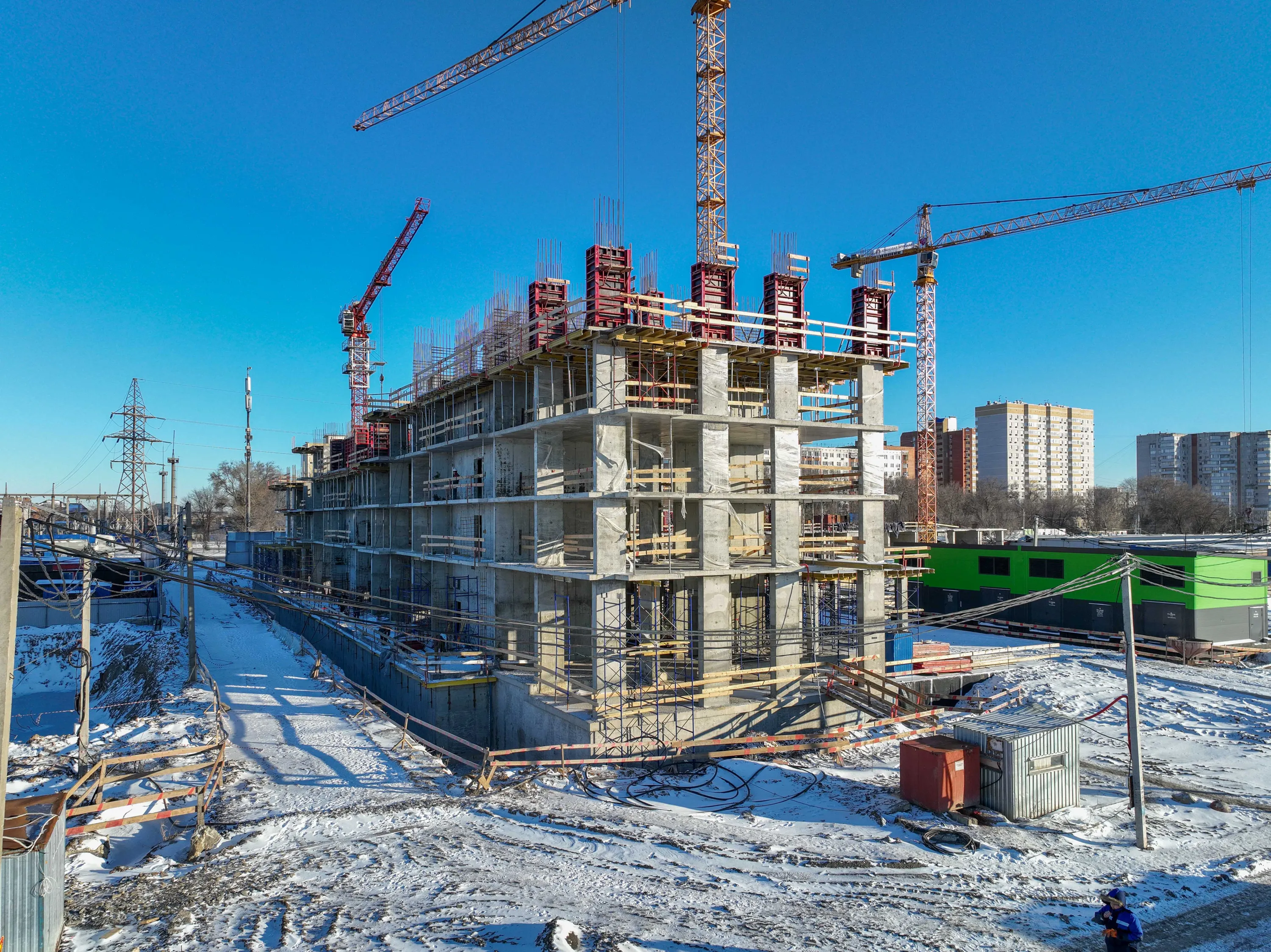 ЖК МАЛИНА ПАРК ход строительства