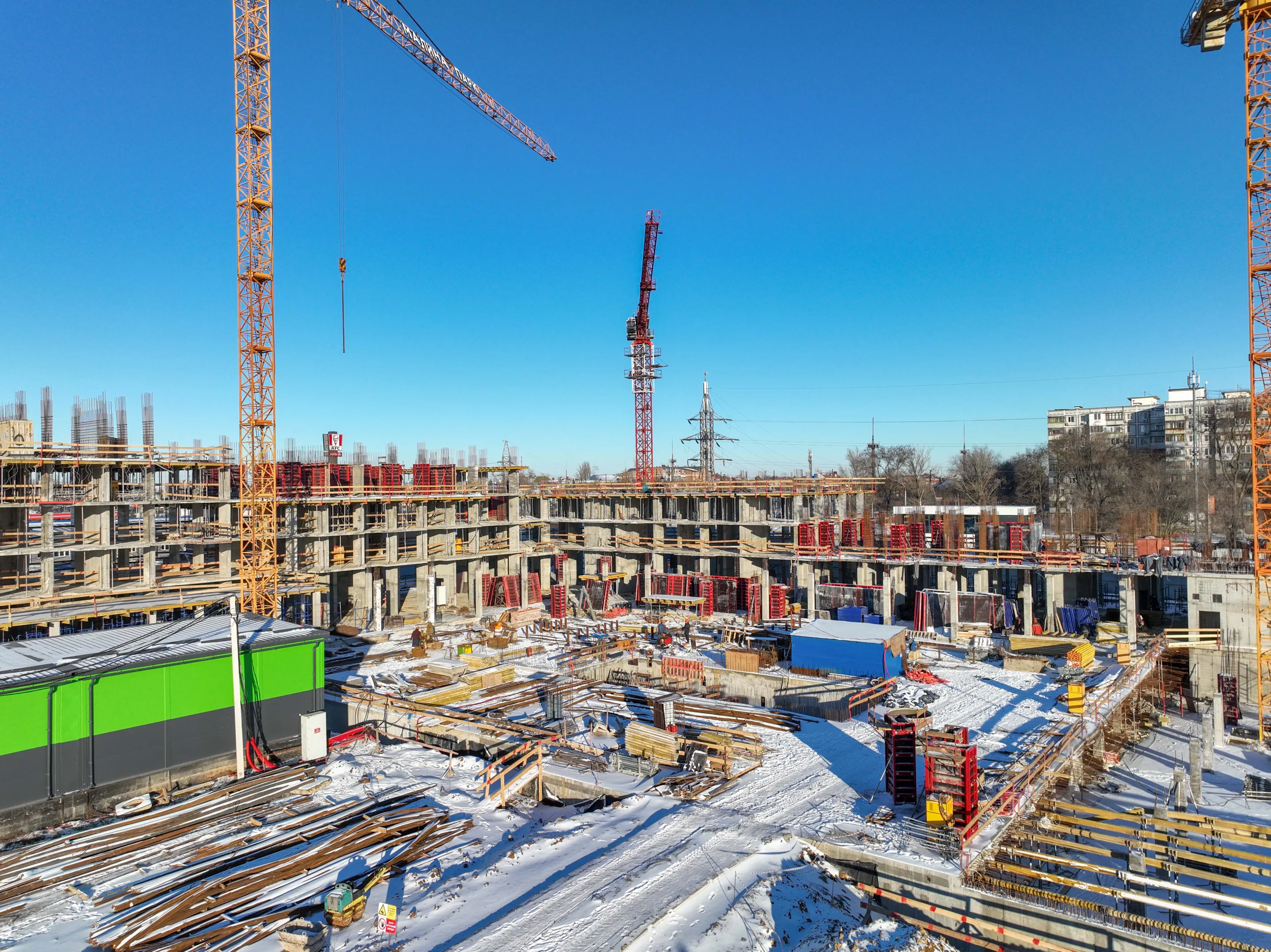 ЖК МАЛИНА ПАРК ход строительства