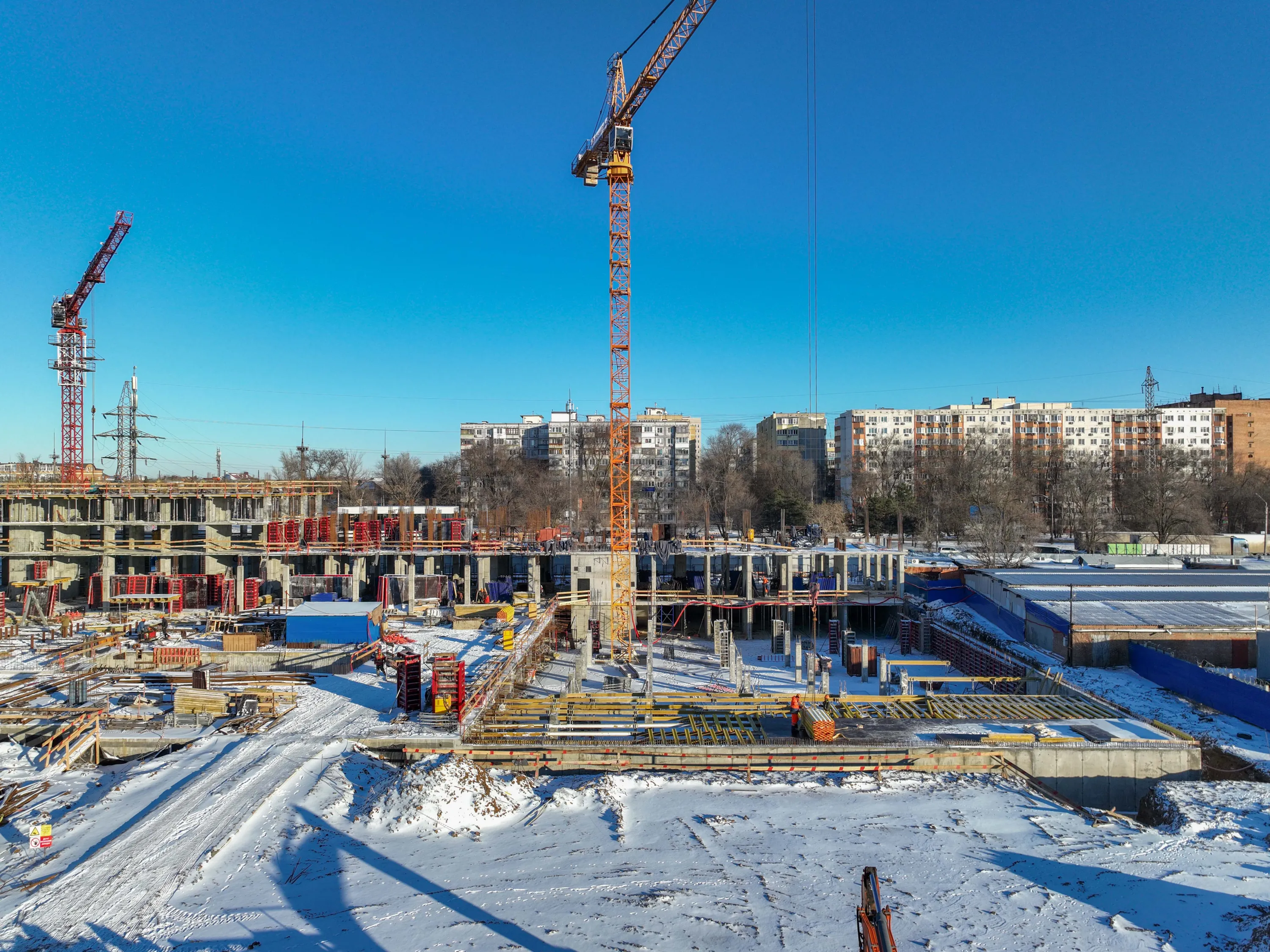 ЖК МАЛИНА ПАРК ход строительства