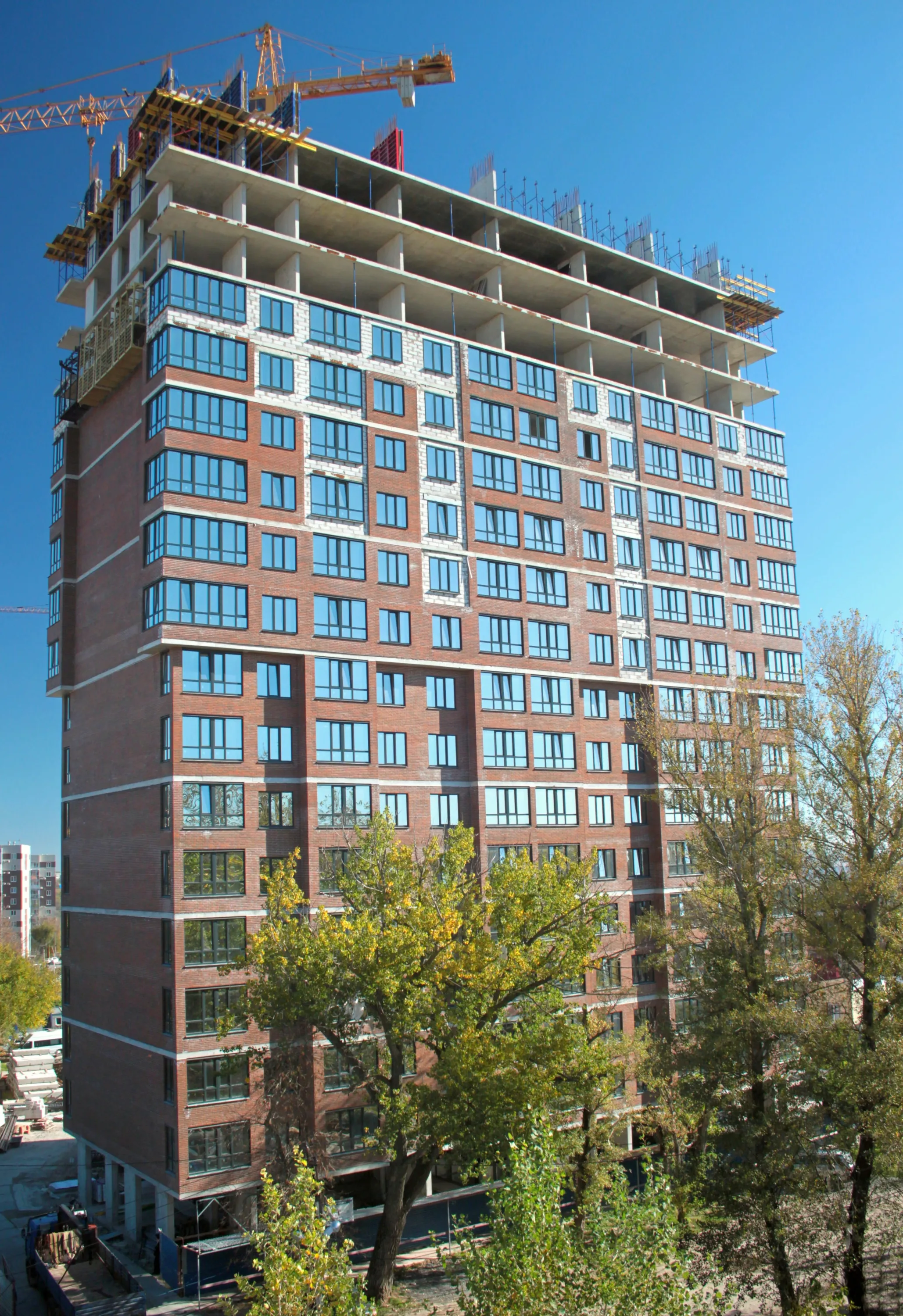 ЖК на Школьной ход строительства