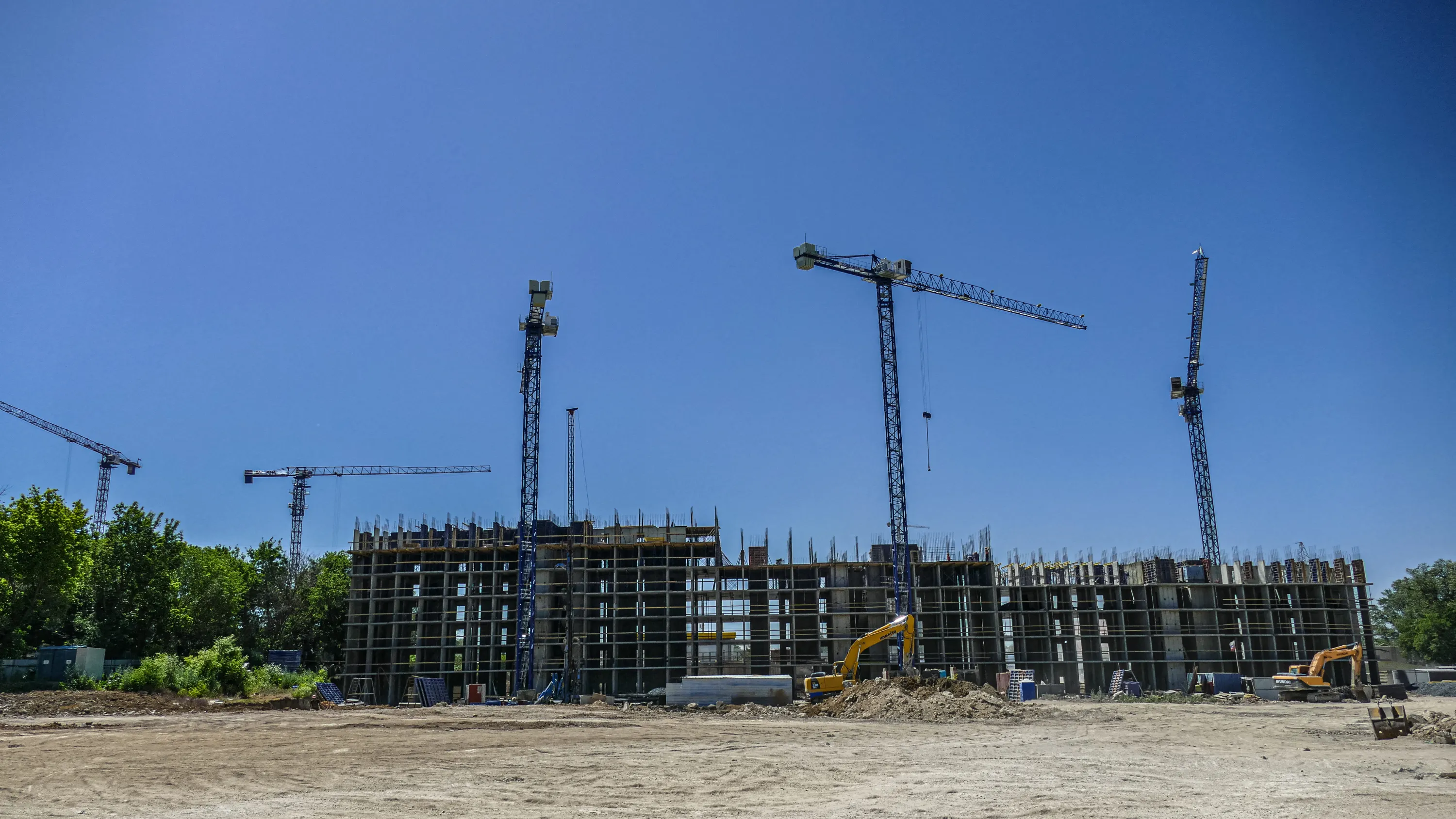 ЖК Панорама на Театральном ход строительства