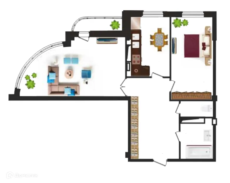 Фото квартиры в ЖК LIMECITY