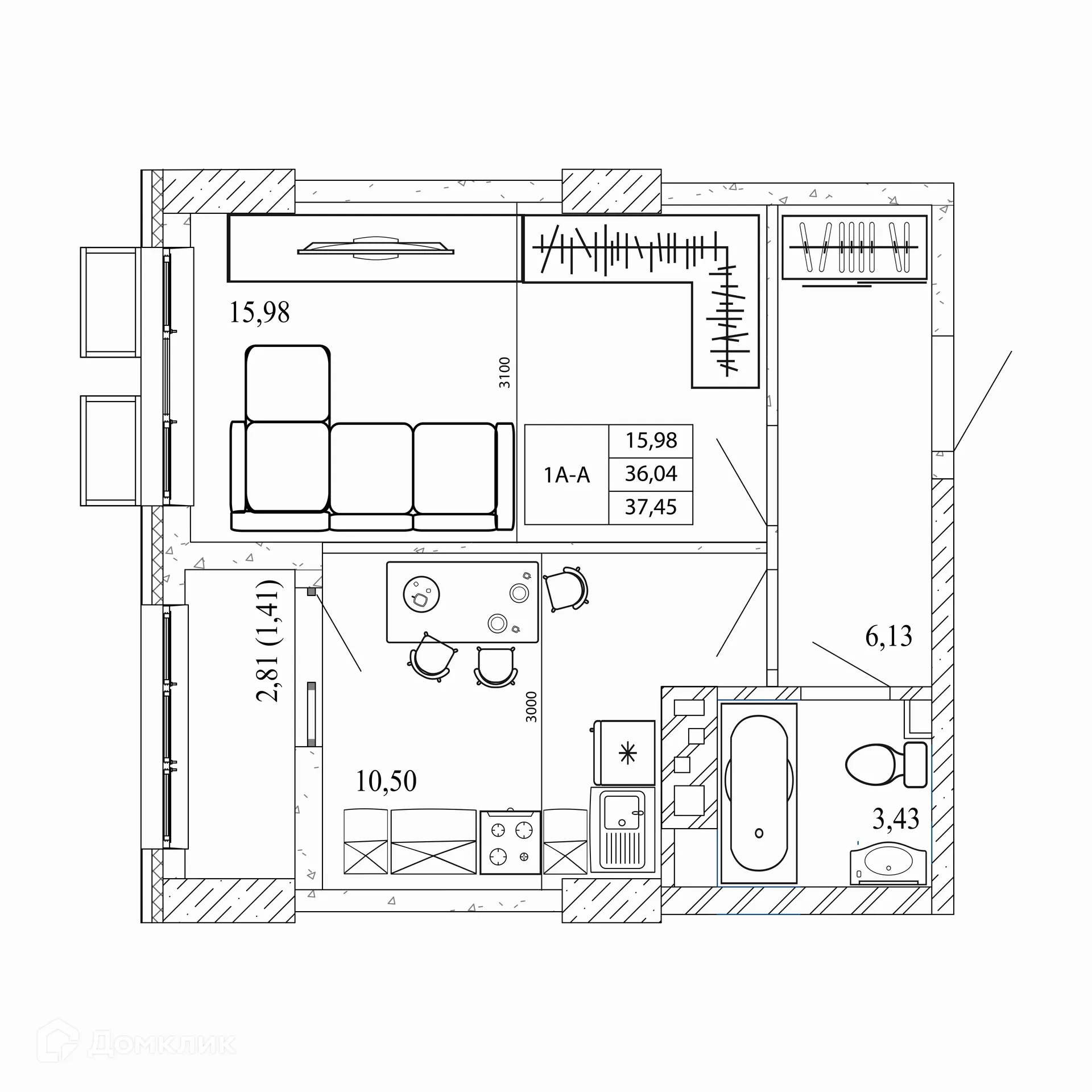 Фото квартиры в ЖК Орион