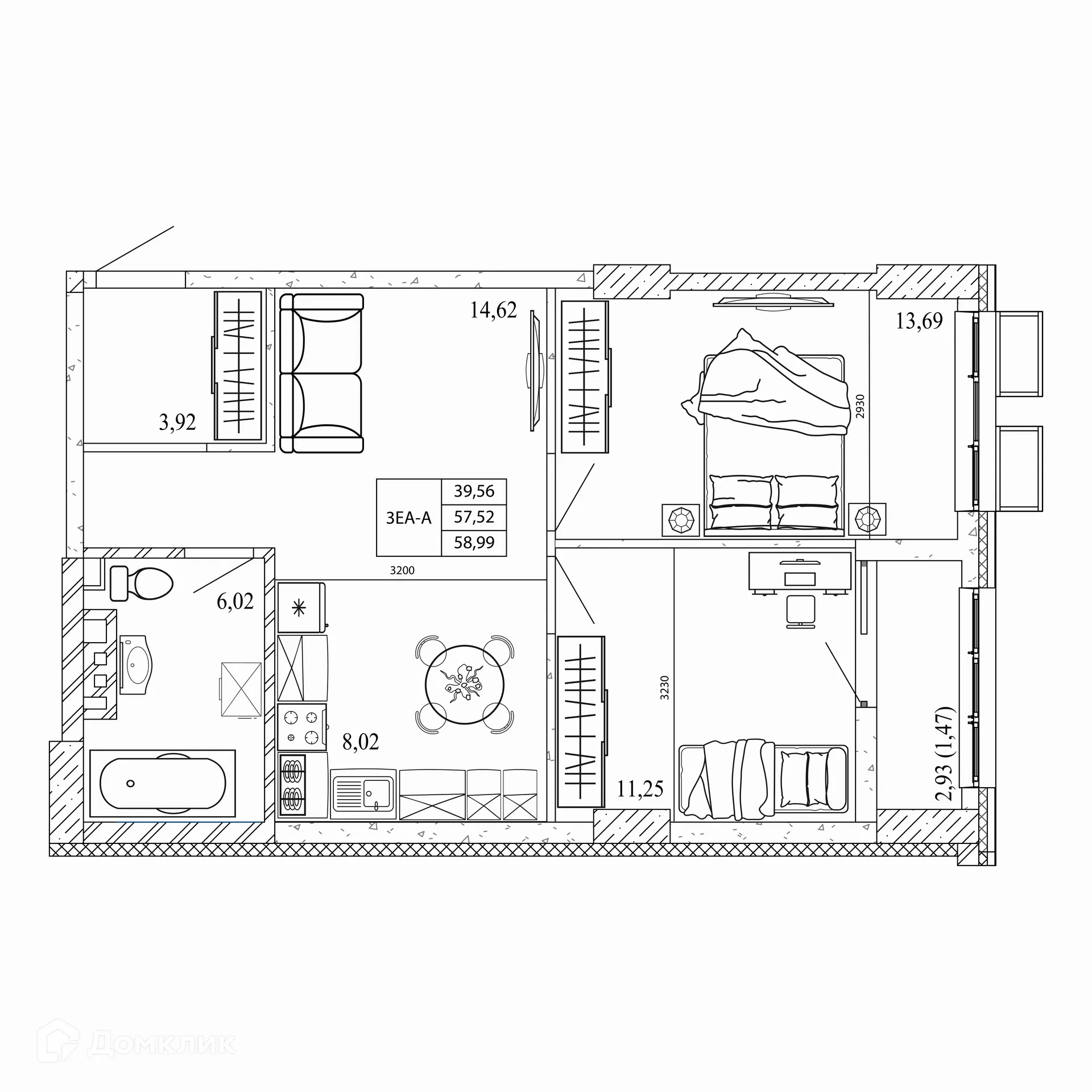 Фото квартиры в ЖК Орион