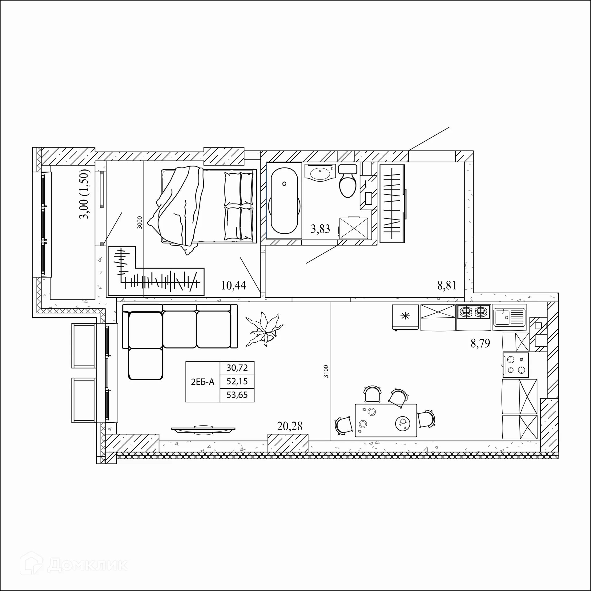 Фото квартиры в ЖК Орион