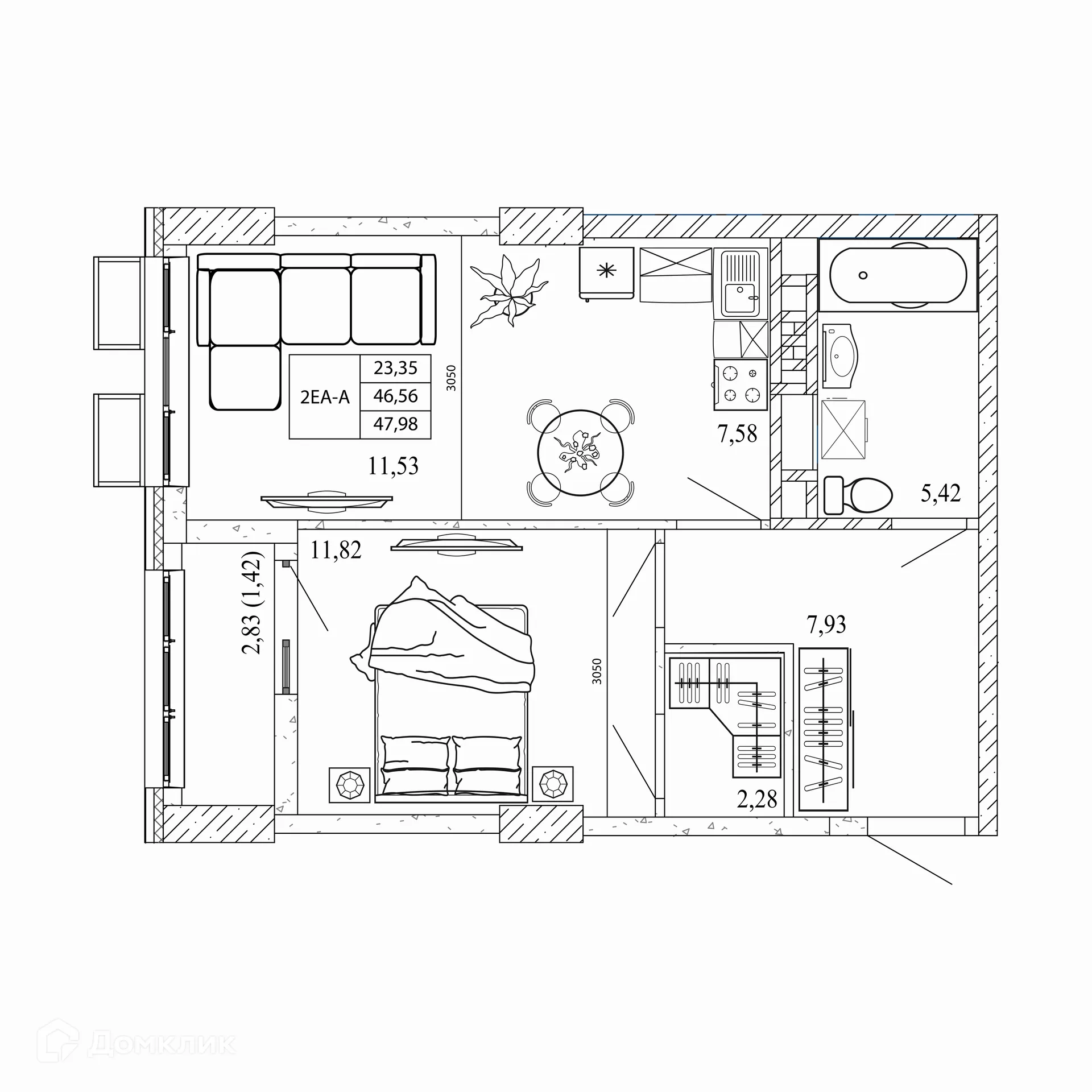 Фото квартиры в ЖК Орион