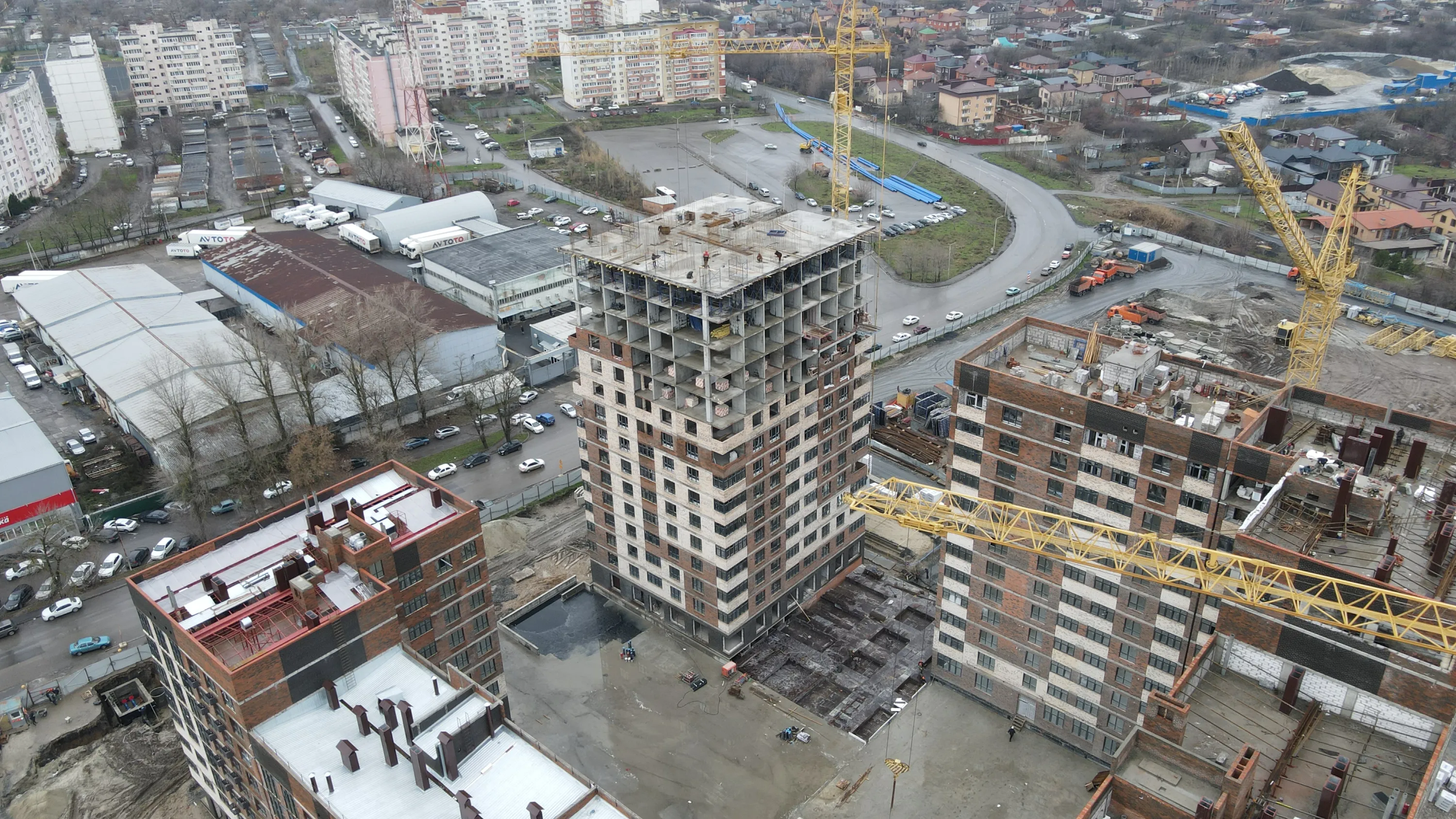 ЖК 61 квартал ход строительства