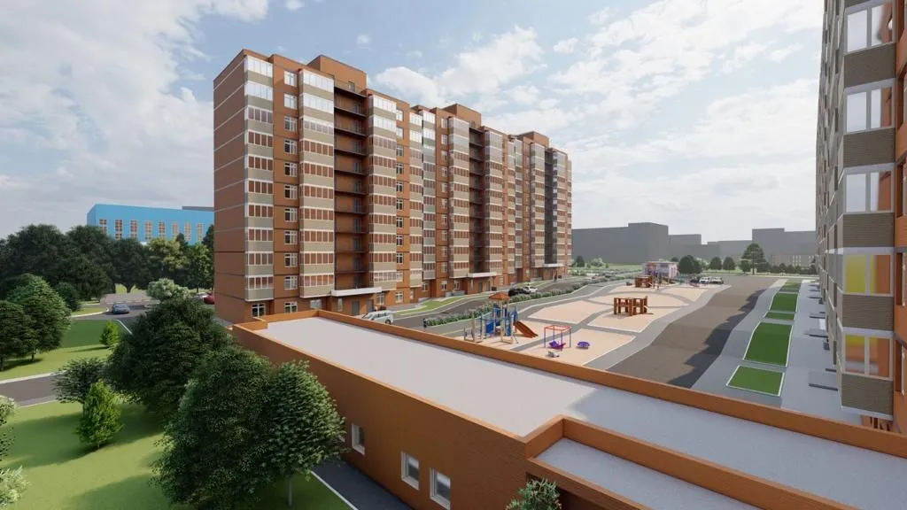 Планировка 3-комнатной квартиры 84.45 м² в ЖК ЖК Микрорайон 8, д. 14, корпус Б, г. Сосновоборск — фото 2