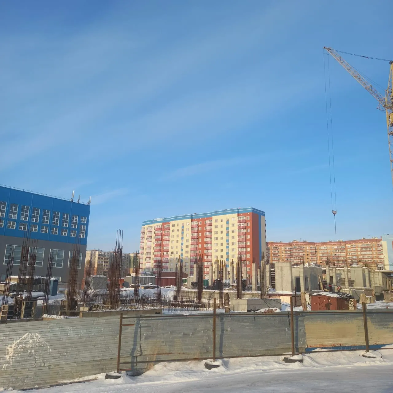 ЖК Микрорайон 8, д. 14, корпус Б ход строительства