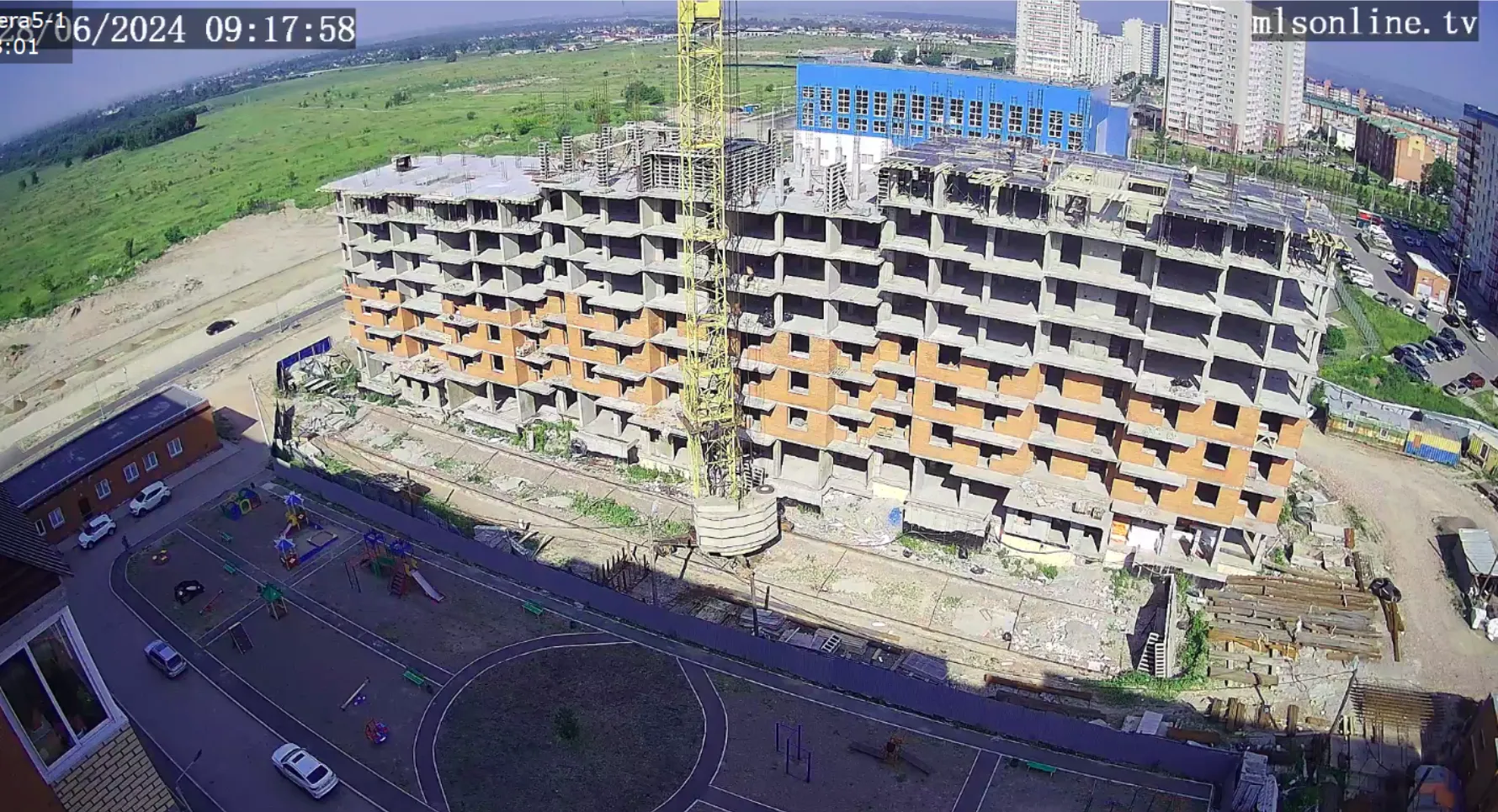 ЖК Микрорайон 8, д. 14, корпус Б ход строительства