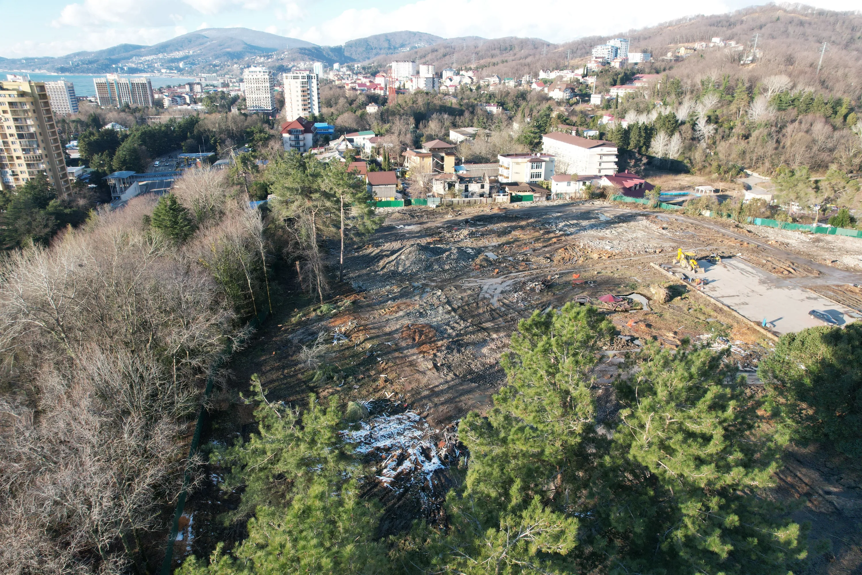 ЖК Гостиничный комплекс "Нескучный сад" ход строительства