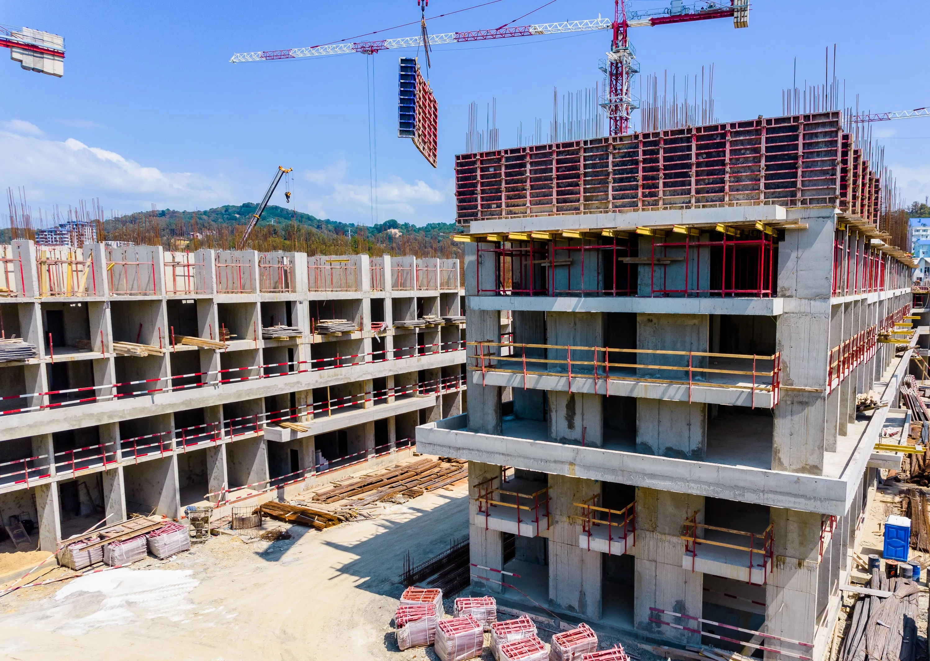 ЖК Гостиничный комплекс "Нескучный сад" ход строительства