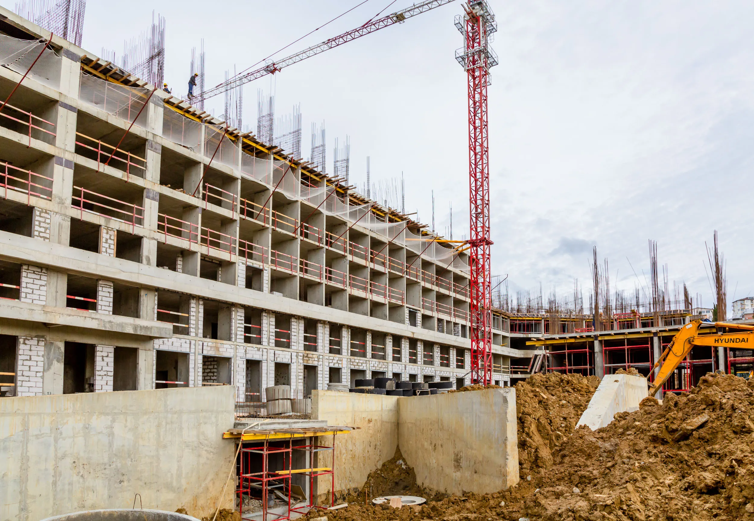 ЖК Гостиничный комплекс "Нескучный сад" ход строительства