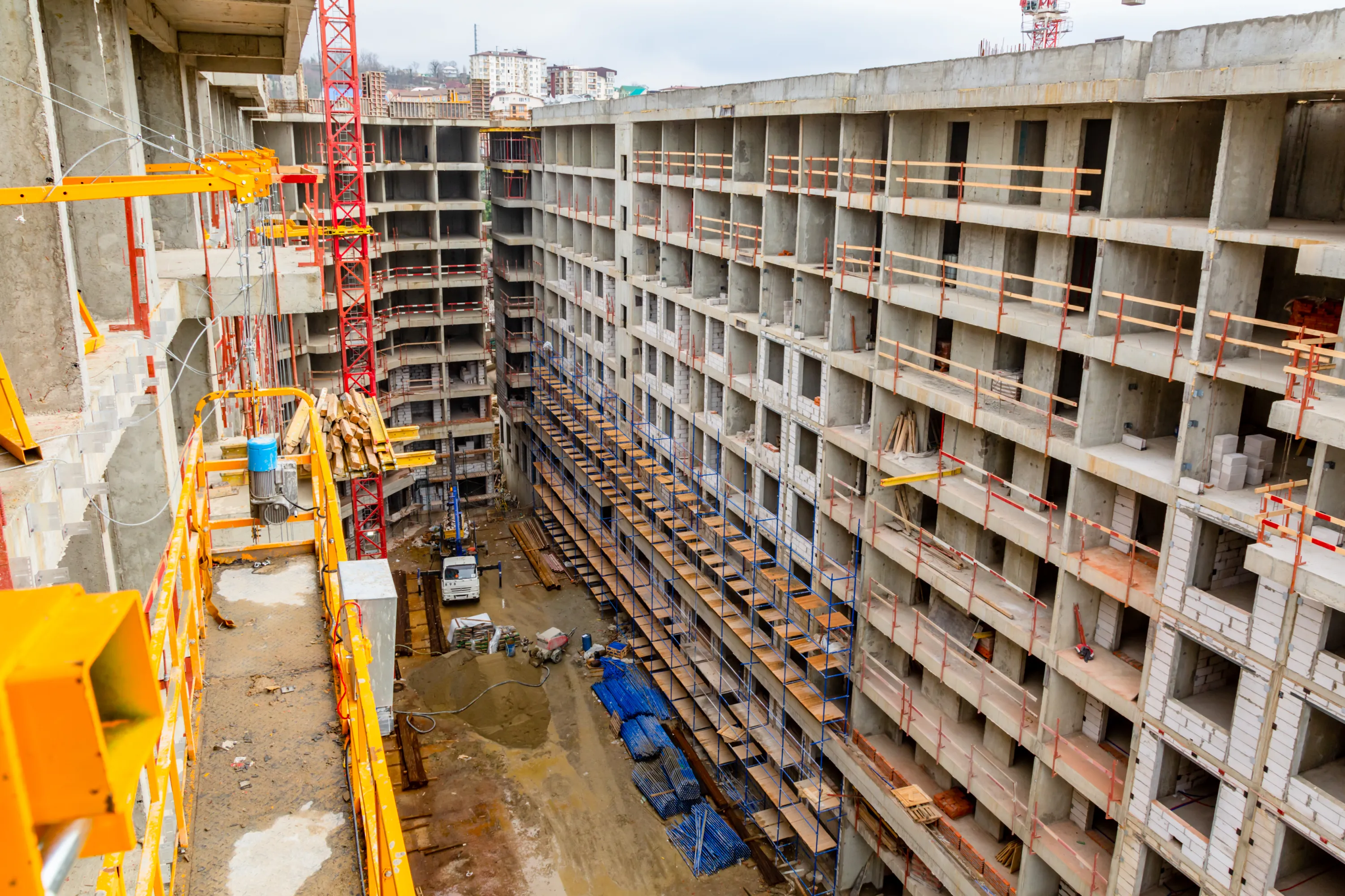 ЖК Гостиничный комплекс "Нескучный сад" ход строительства