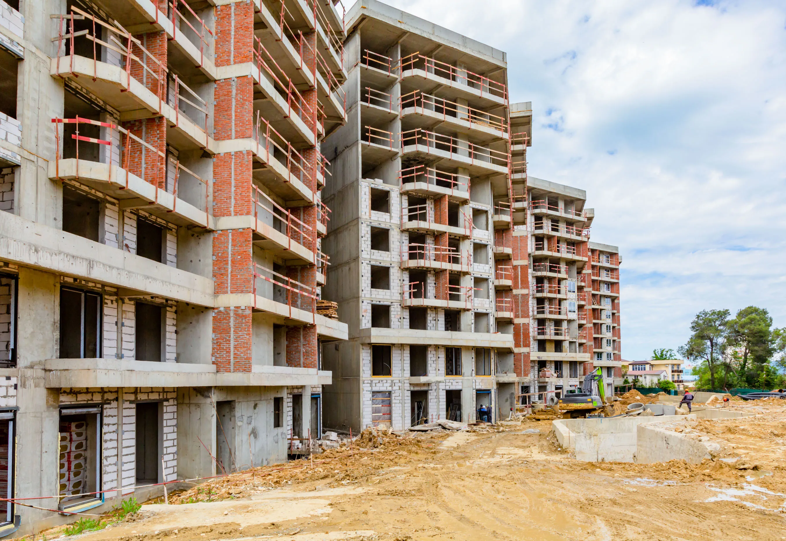 ЖК Гостиничный комплекс "Нескучный сад" ход строительства