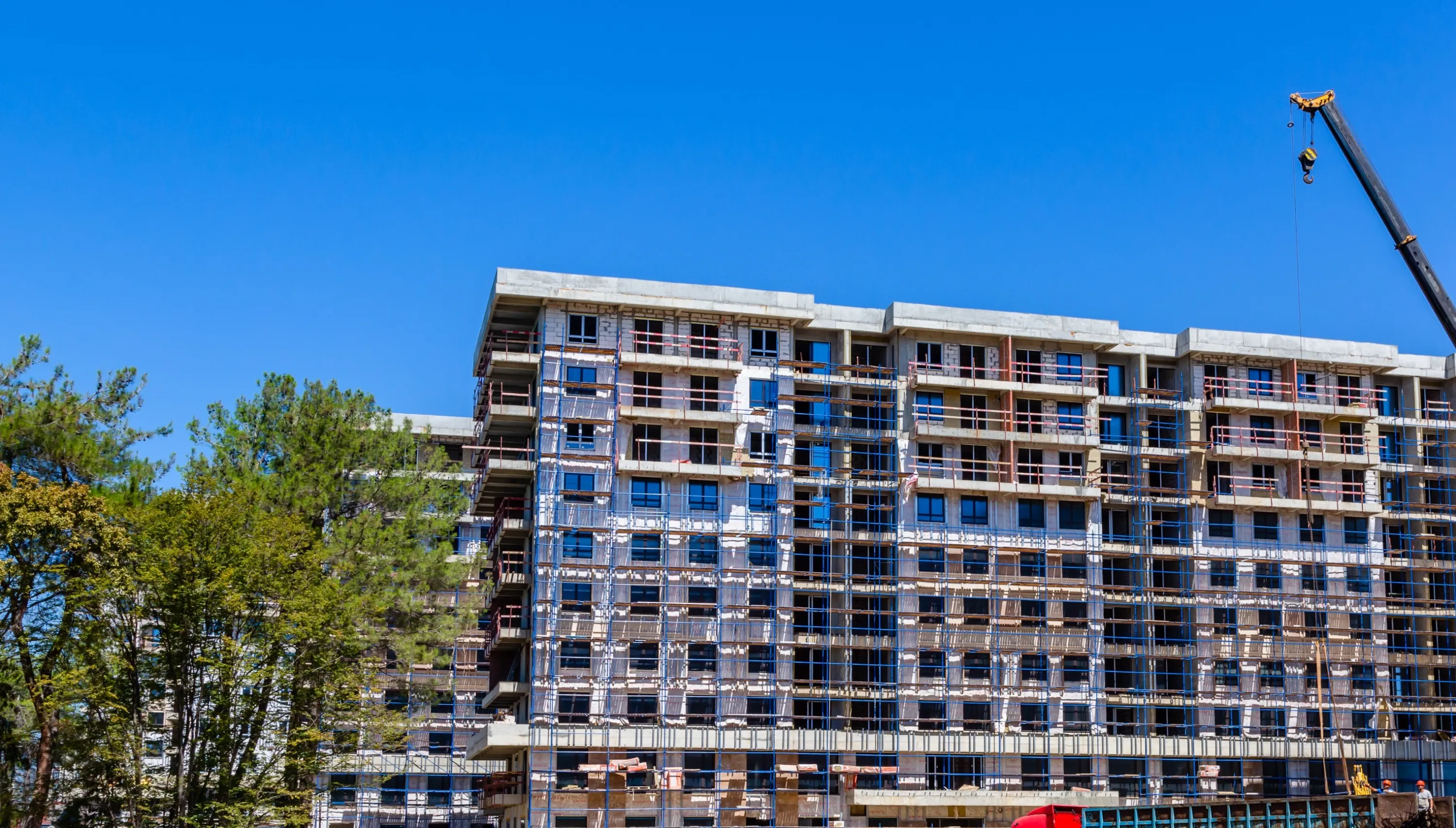 ЖК Гостиничный комплекс "Нескучный сад" ход строительства