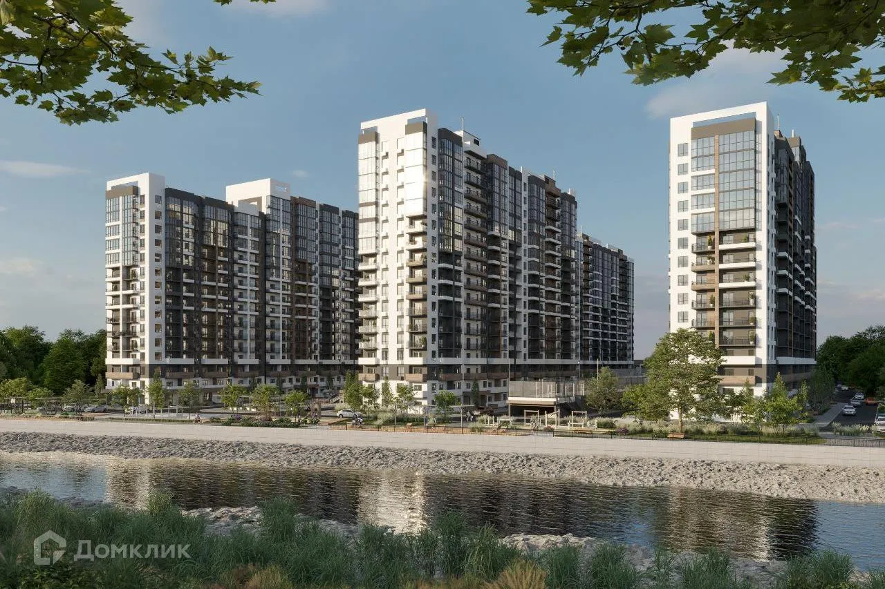 Планировка 1-комнатной квартиры 37 м² в ЖК ЖК Лестория, г. Сочи — фото 1