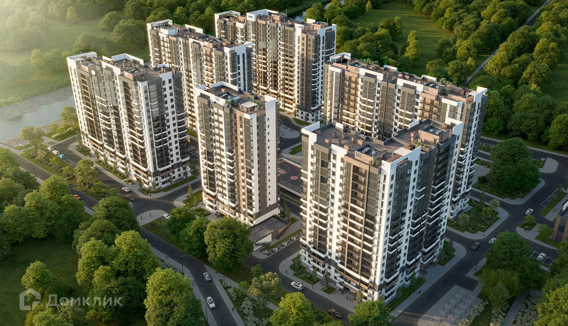 Планировка 1-комнатной квартиры 37 м² в ЖК ЖК Лестория, г. Сочи — фото 2