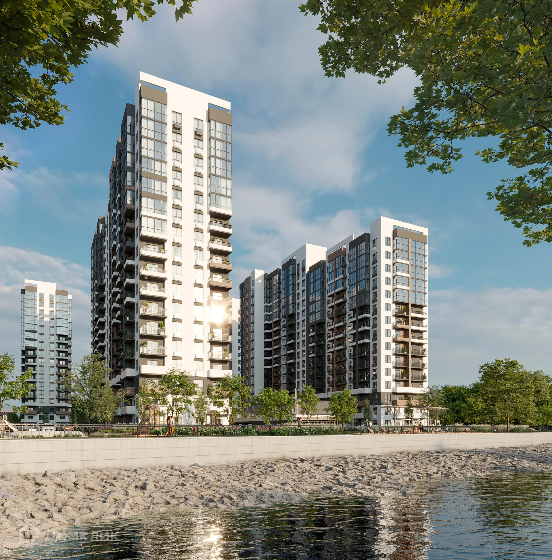 Планировка 1-комнатной квартиры 37 м² в ЖК ЖК Лестория, г. Сочи — фото 8