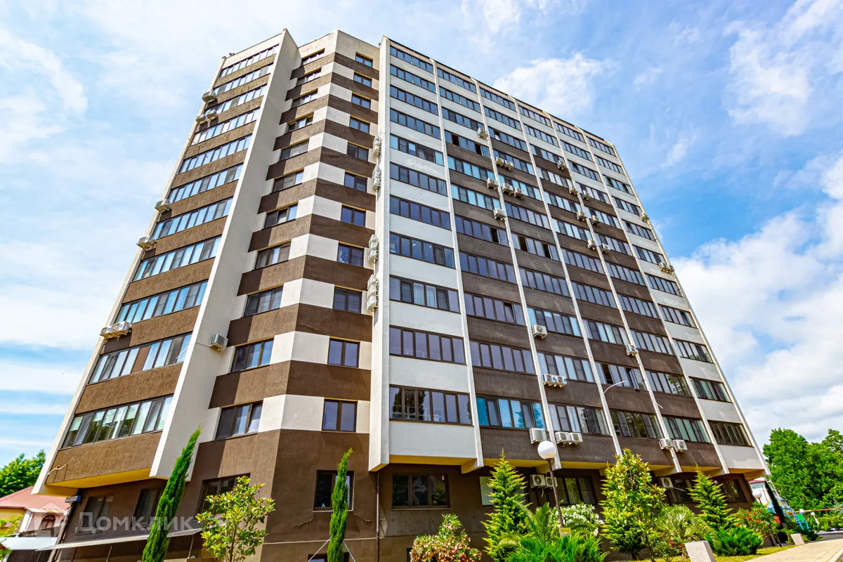 Планировка 2-комнатной квартиры 62.2 м² в ЖК "Дагомыс Парк", г. Сочи — фото 1